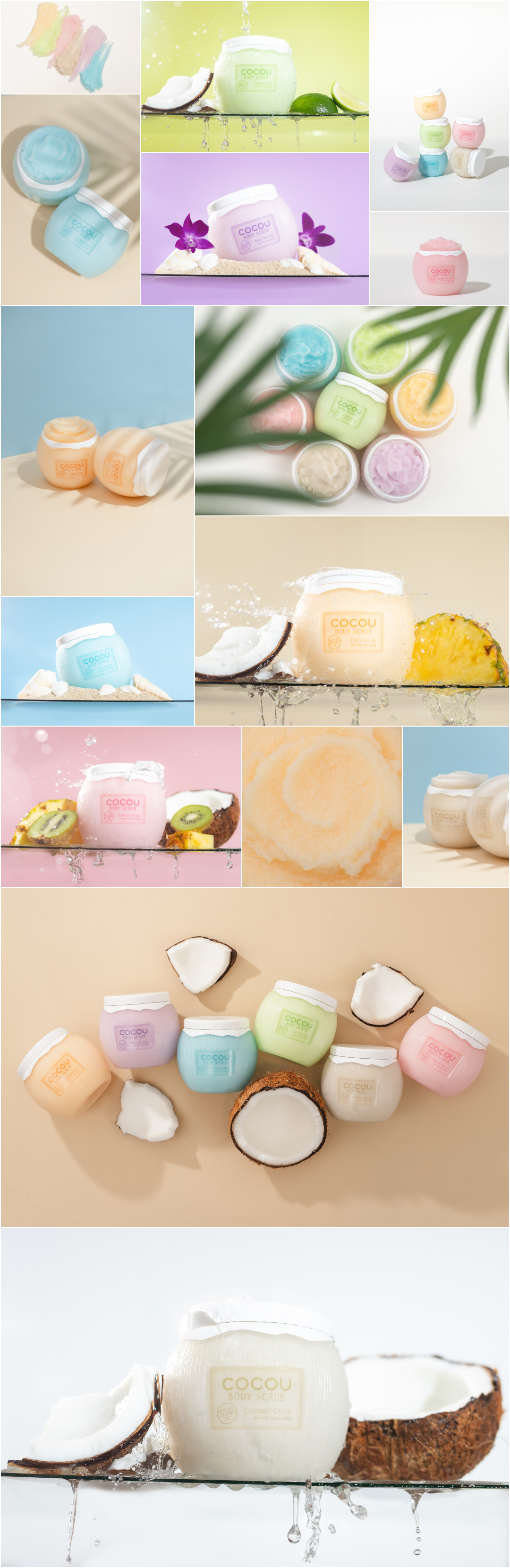 Skin Care Product Photography - Body Scrub Brand Photos