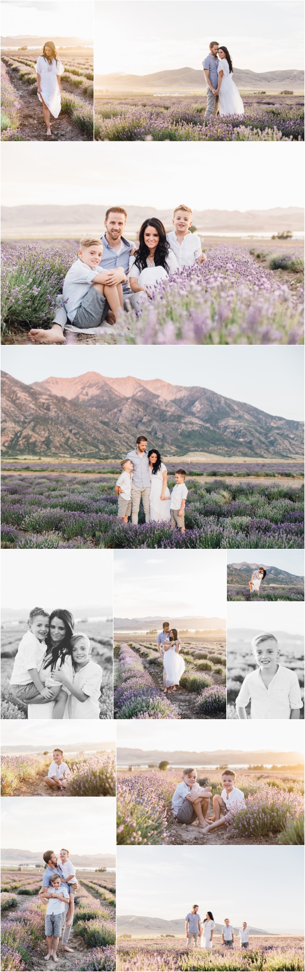 Mona Lavender Field Family Photographer