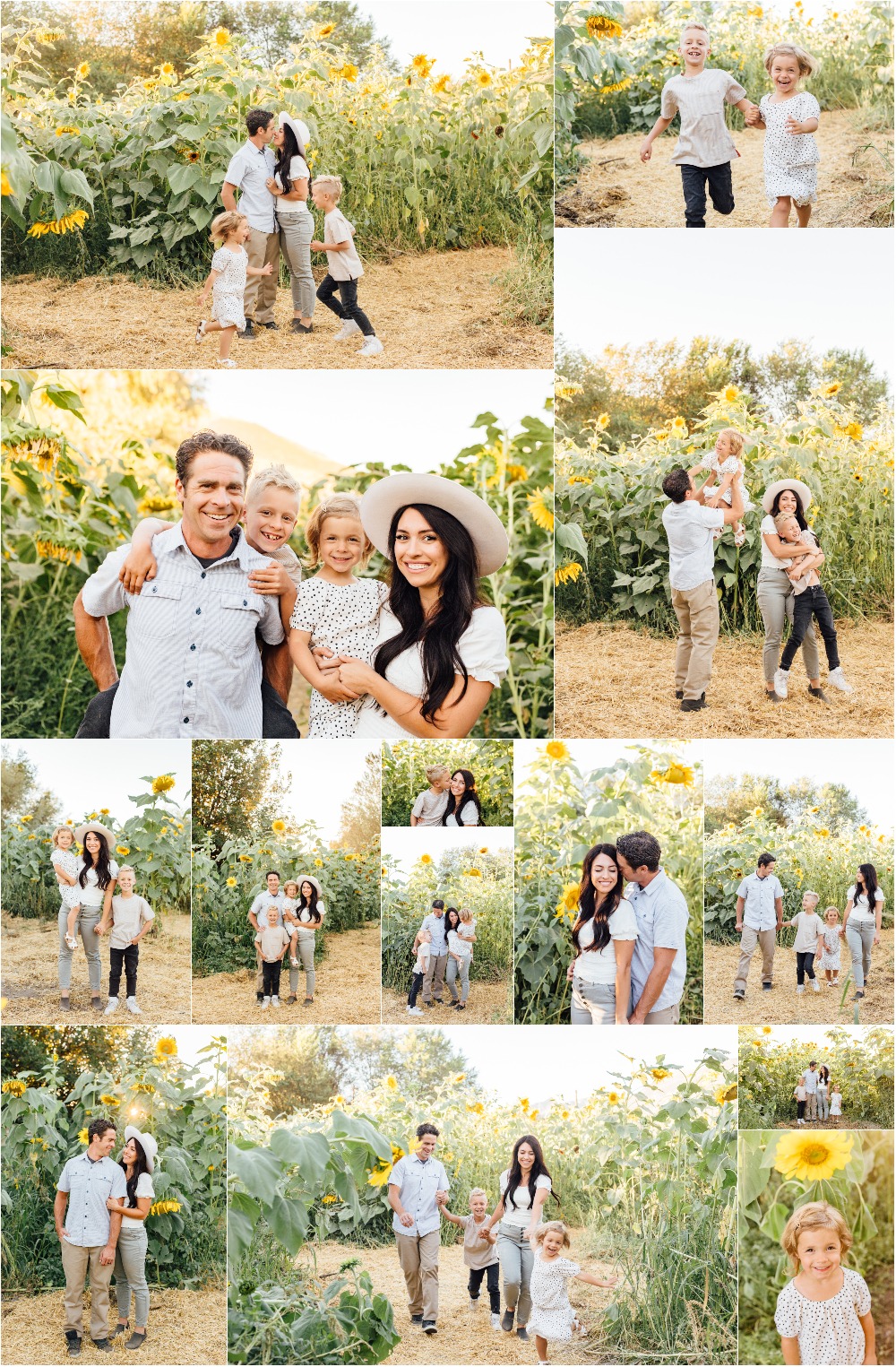 Pleasant Grove Family Photographer - Sunflower Field Photography
