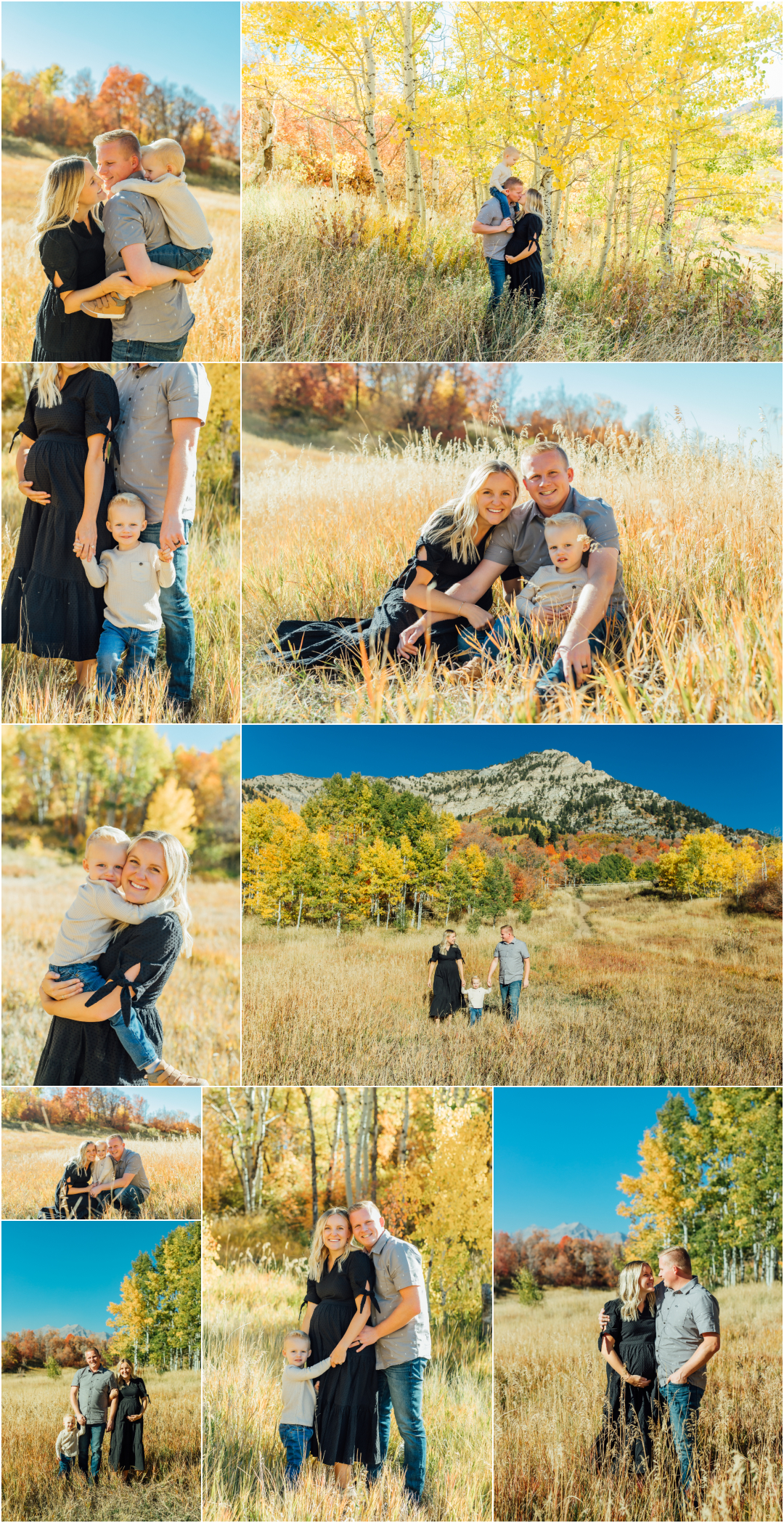 Provo Canyon Utah Fall Family Photographer