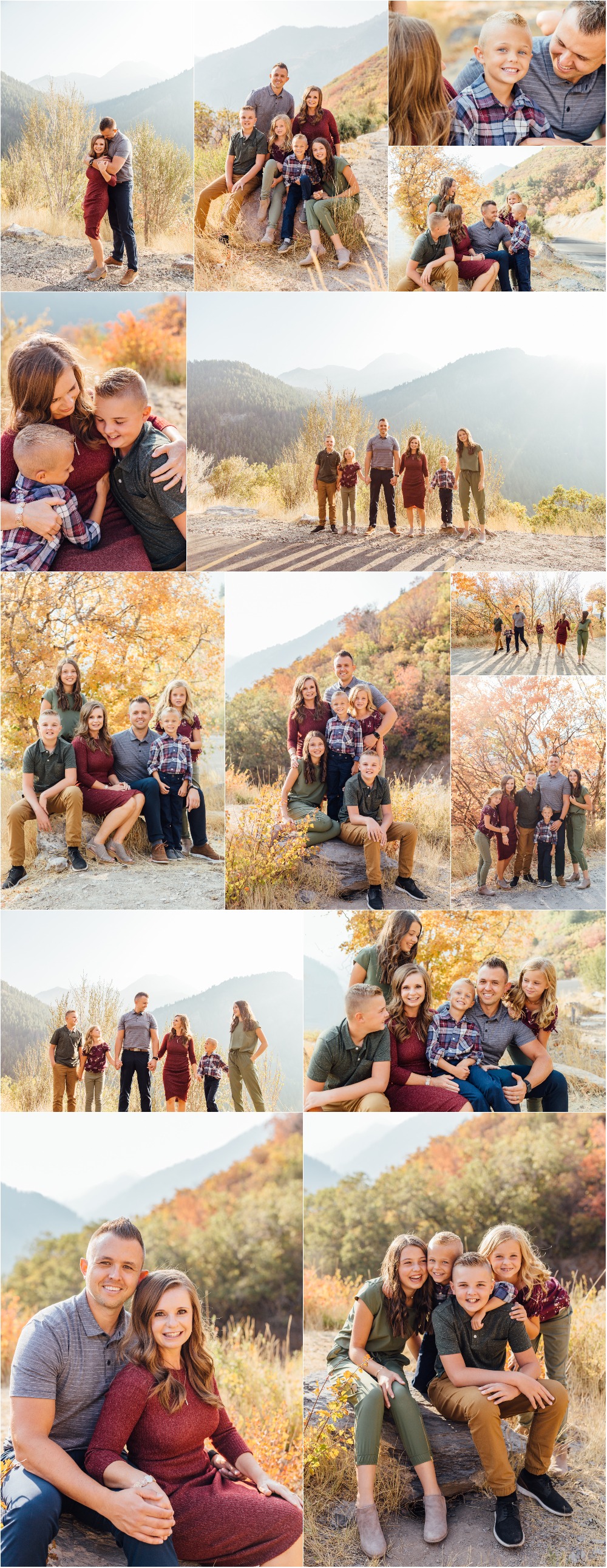 Pine Hollow Trailhead American Fork Canyon - Utah Family Photographer