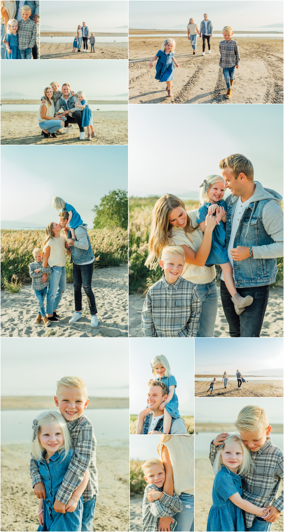 Vineyard Beach Utah Family Mini Session Photographer