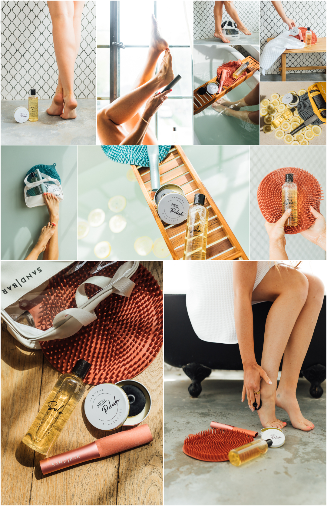 Lifestyle Brand Photography - Sandbar Callus Care