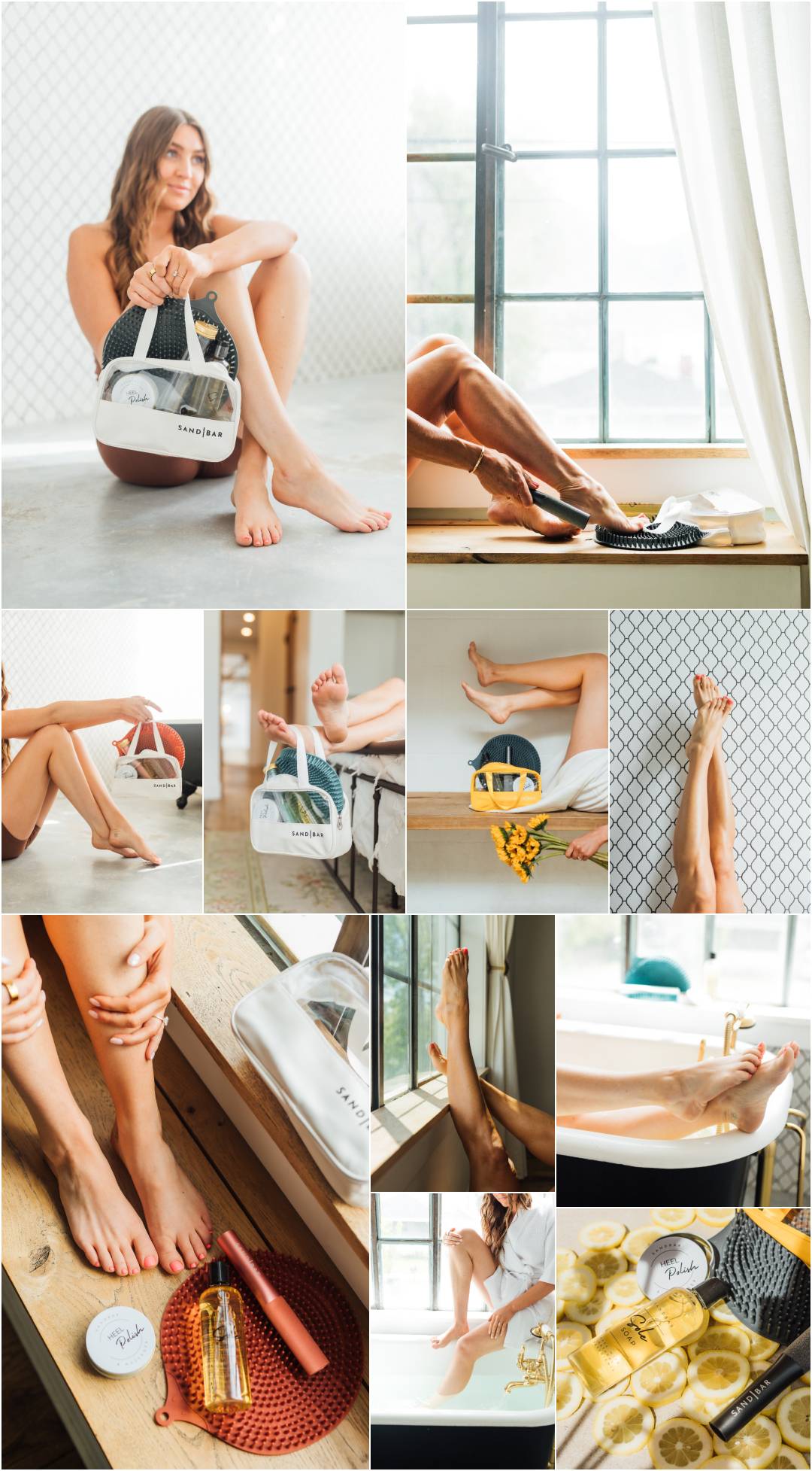 Lifestyle Brand Photography - Sandbar Callus Care
