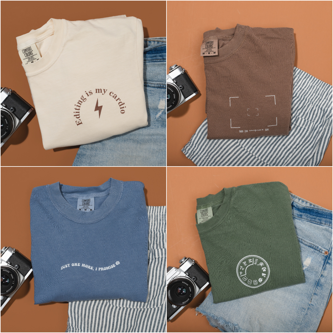 Shirts For Photographers - Comfort Colors