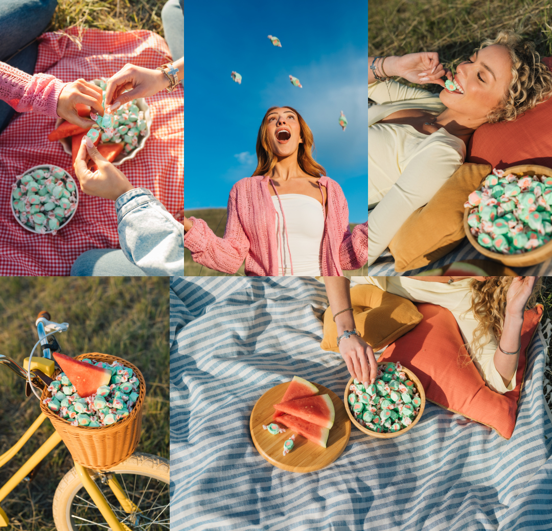 Salt Lake City Lifestyle Brand Photographer - Candy Product Photoshoot for Taffy Town