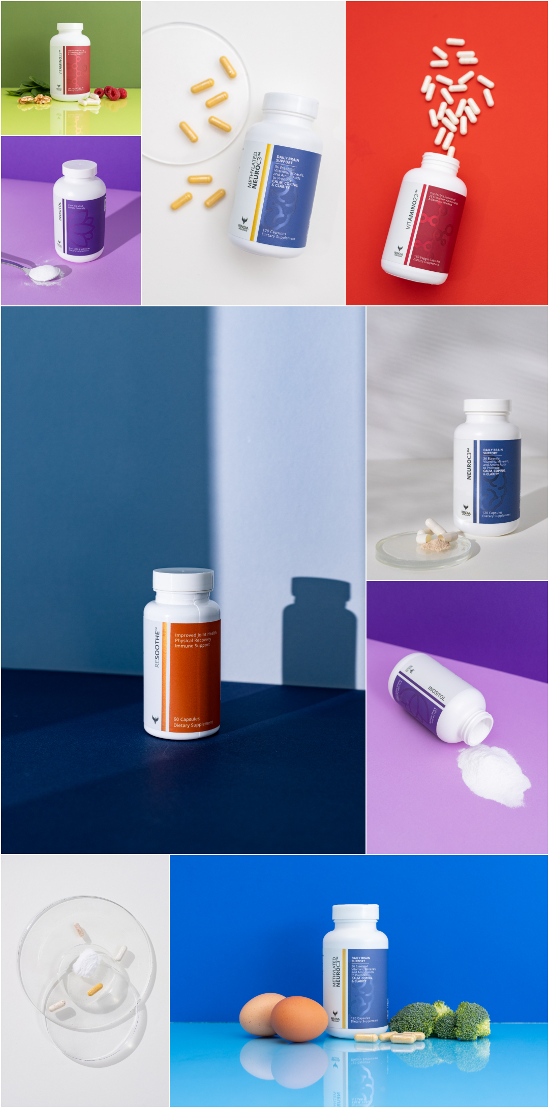 Multi Vitamin Product Photography - Creative Product Photography