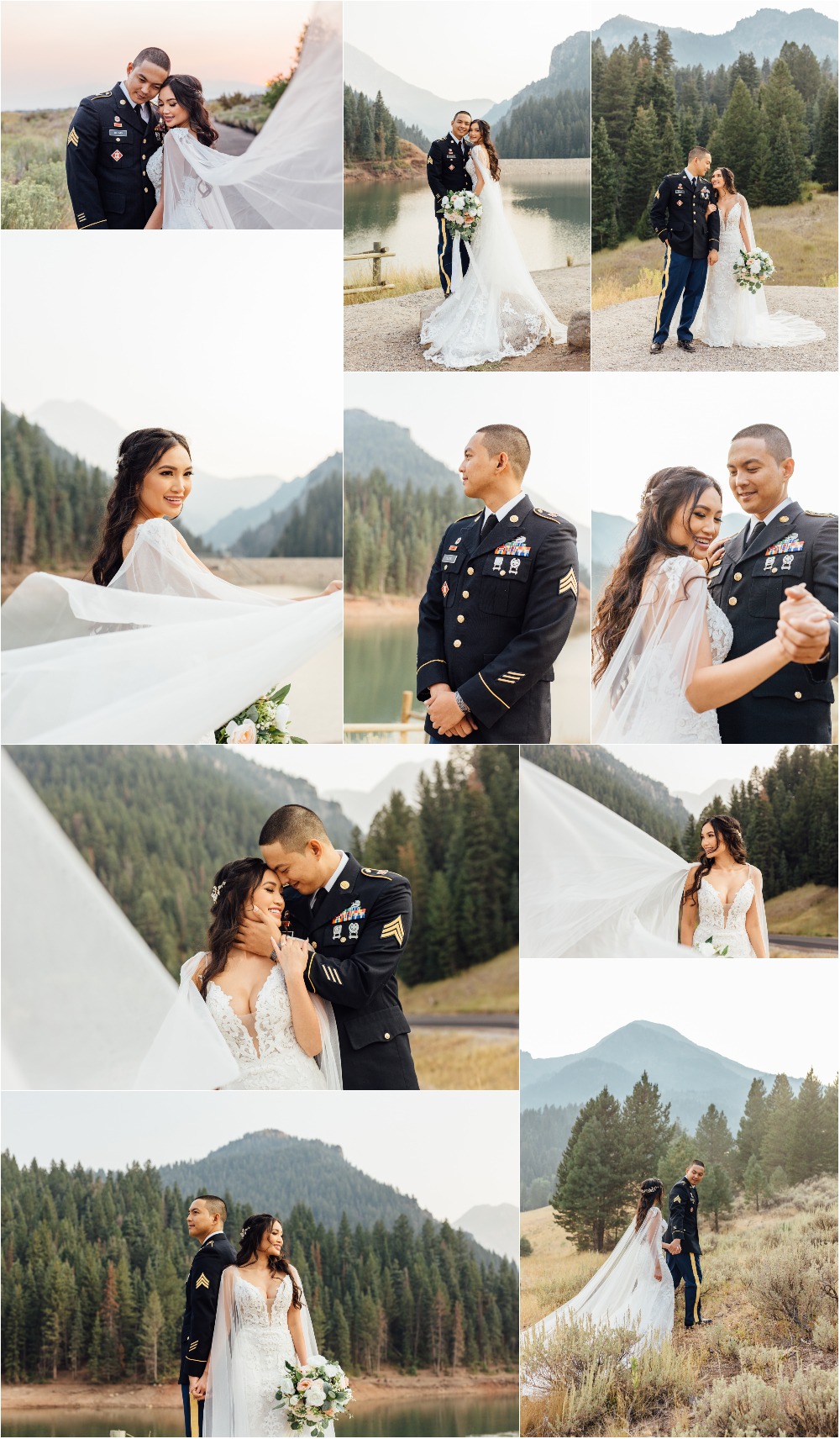 Tibble Fork American Fork Canyon Bridal Photographer