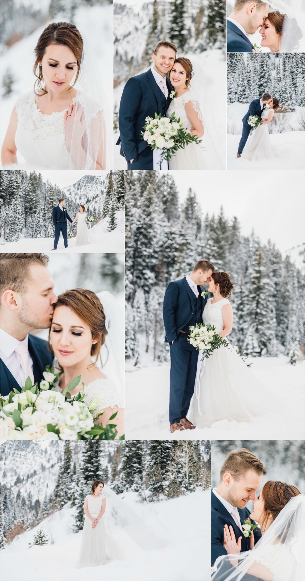 Big Cottonwood Canyon Bridal Photographer