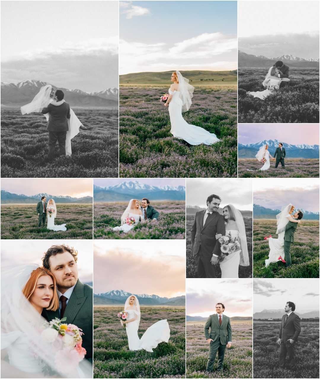 Wild Flower Utah Bride - Eagle Mountain Bridal Photographer