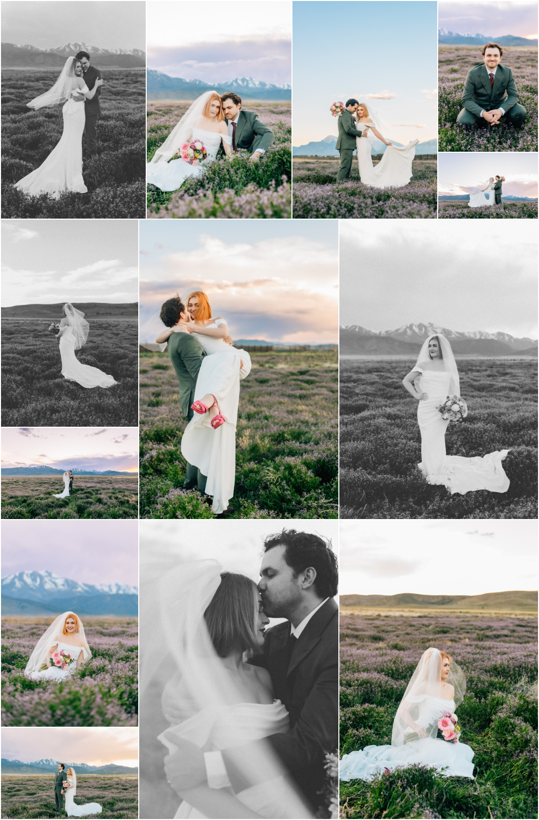 Wild Flower Utah Bride - Eagle Mountain Bridal Photographer