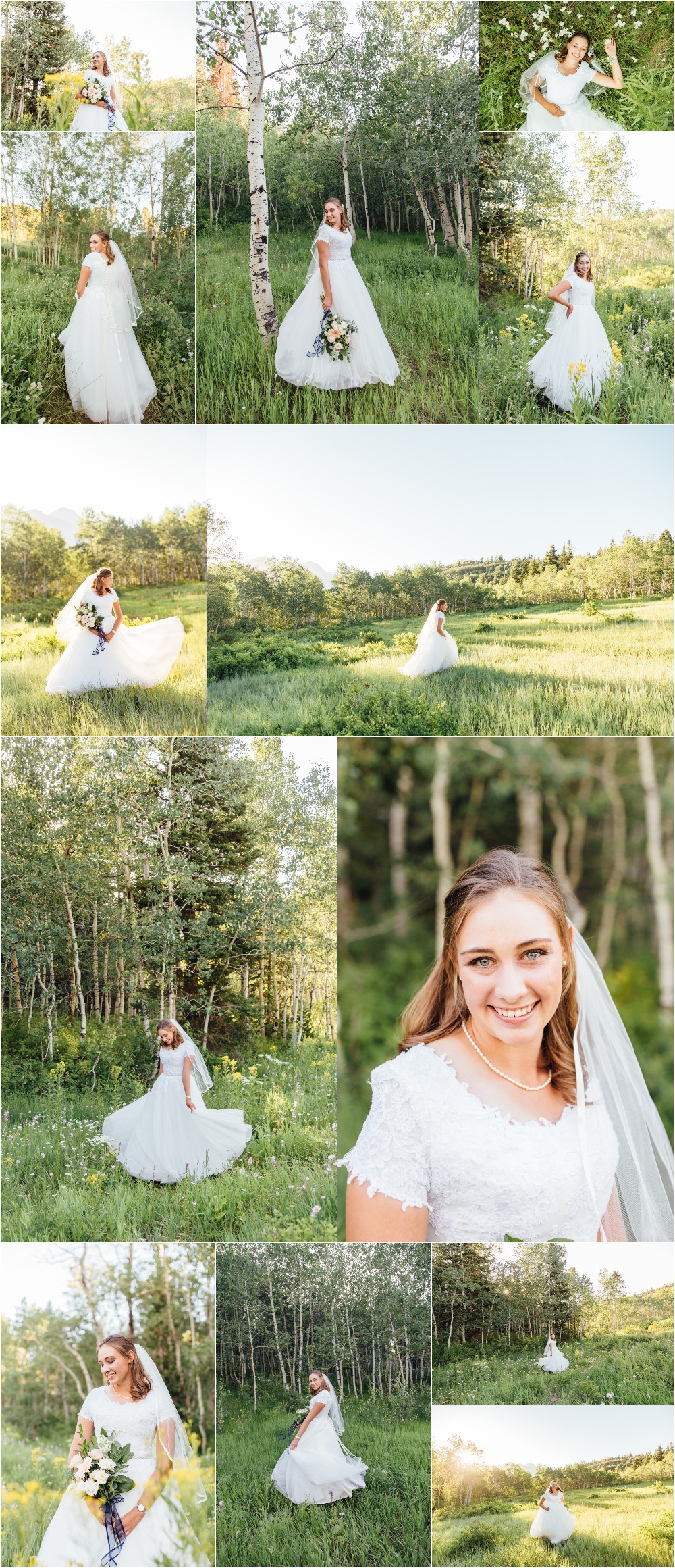 Highland American Fork Canyon Bridal Photographer