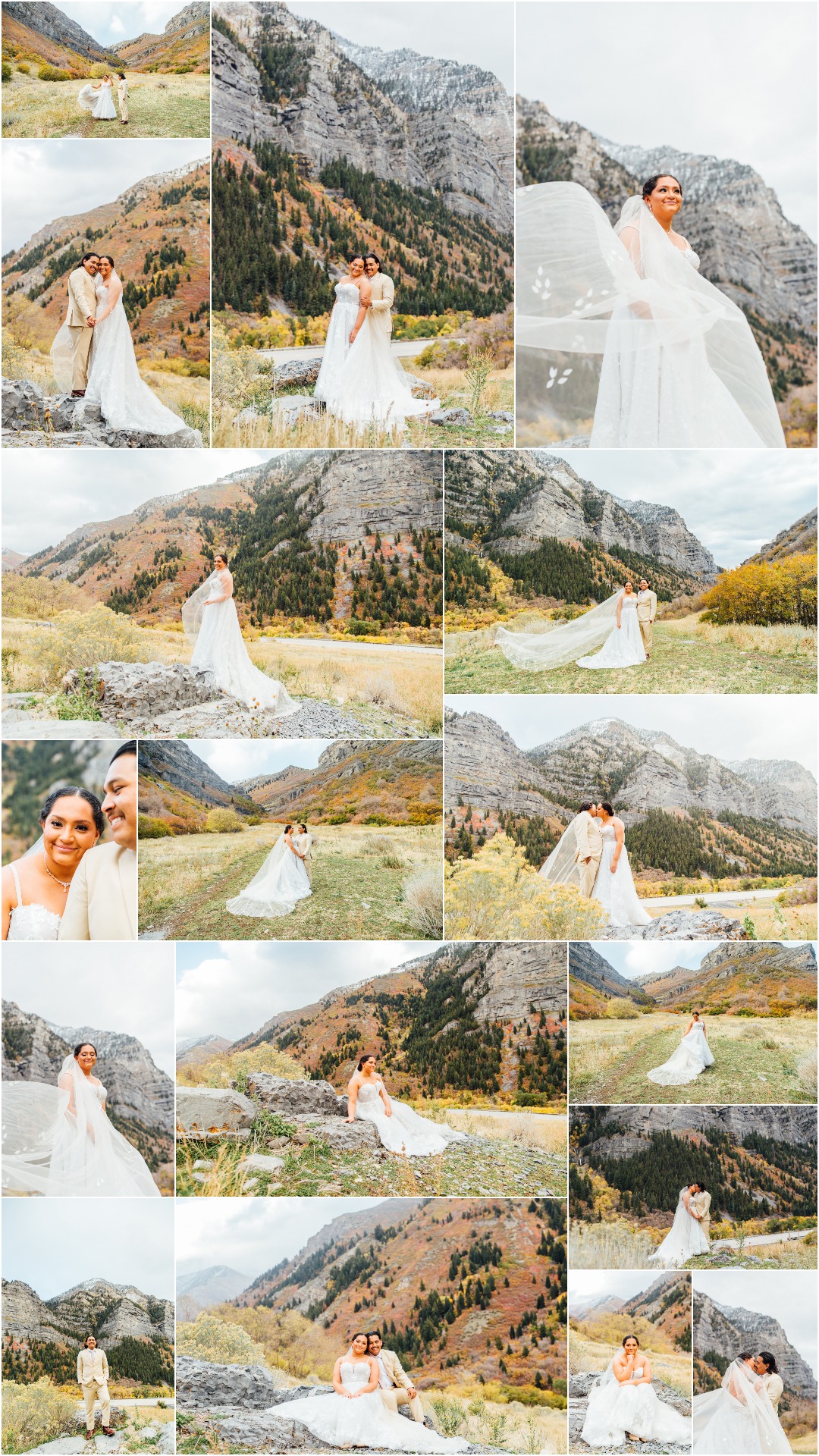 Fall bridal photographer in Provo Utah