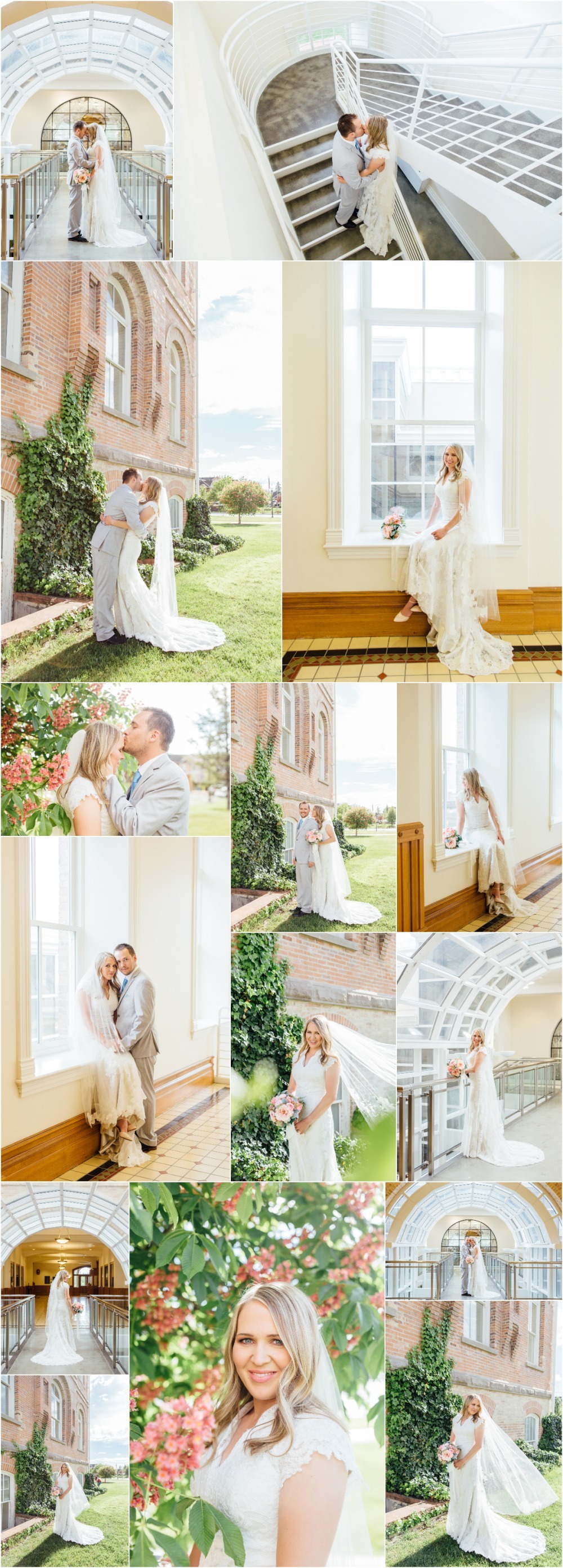 Provo Library Bridal Photographer