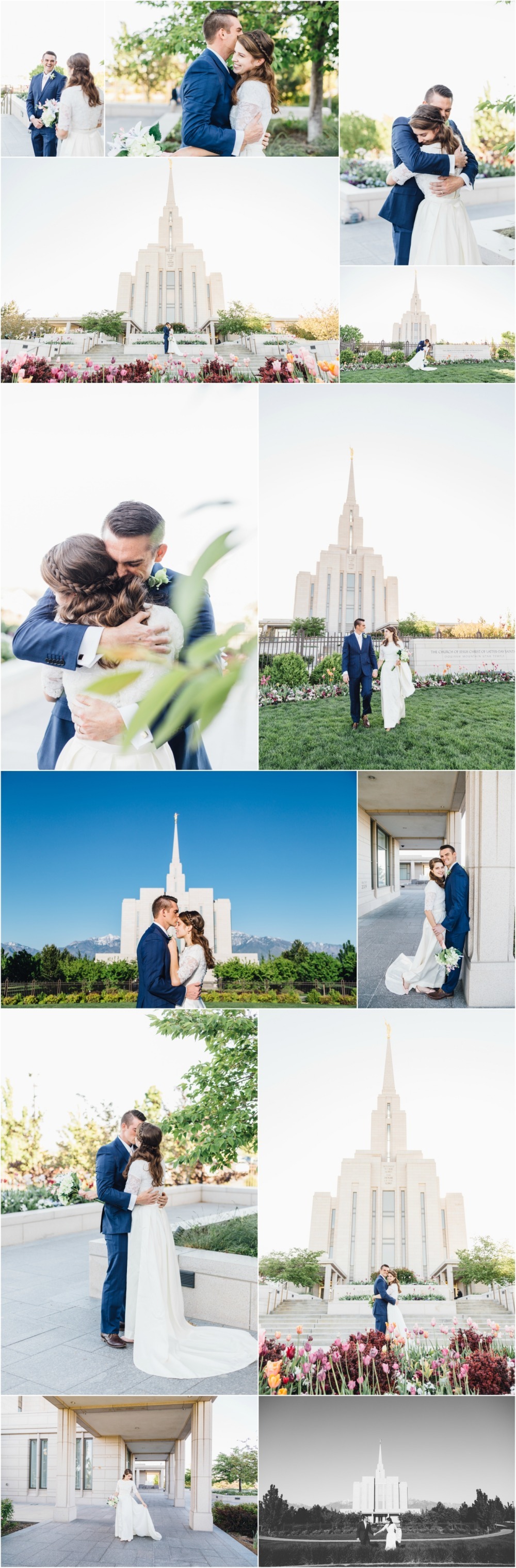 Oquirrh Mountain Temple Bridal Photographer