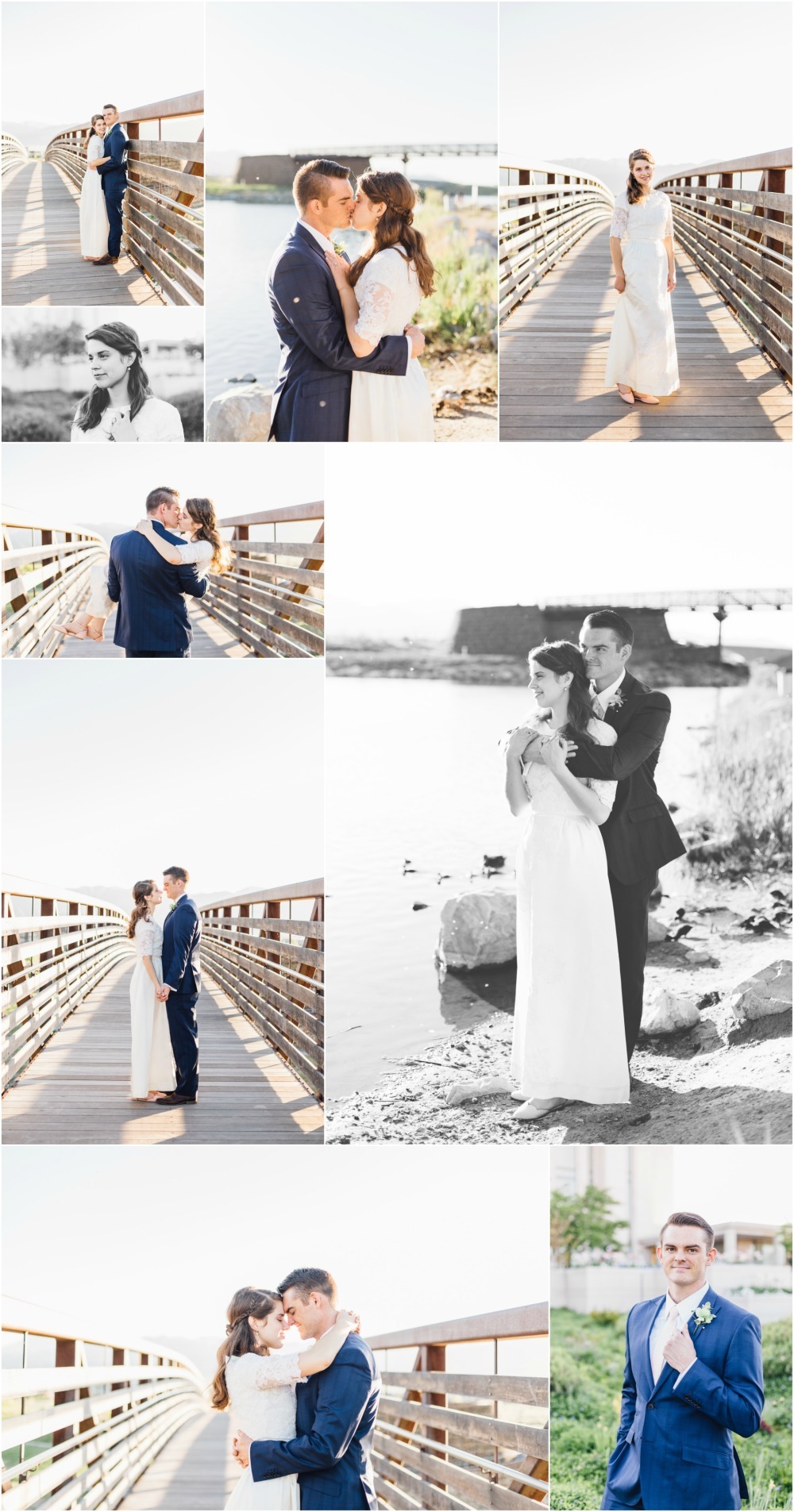 Daybreak Lake Bridal Photographer