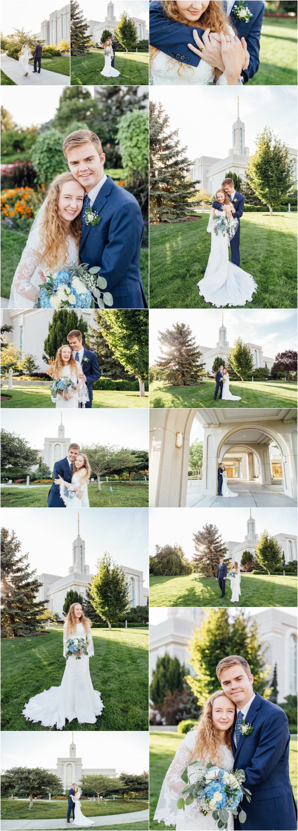 Mount Timpanogos Temple Bridal Photographer