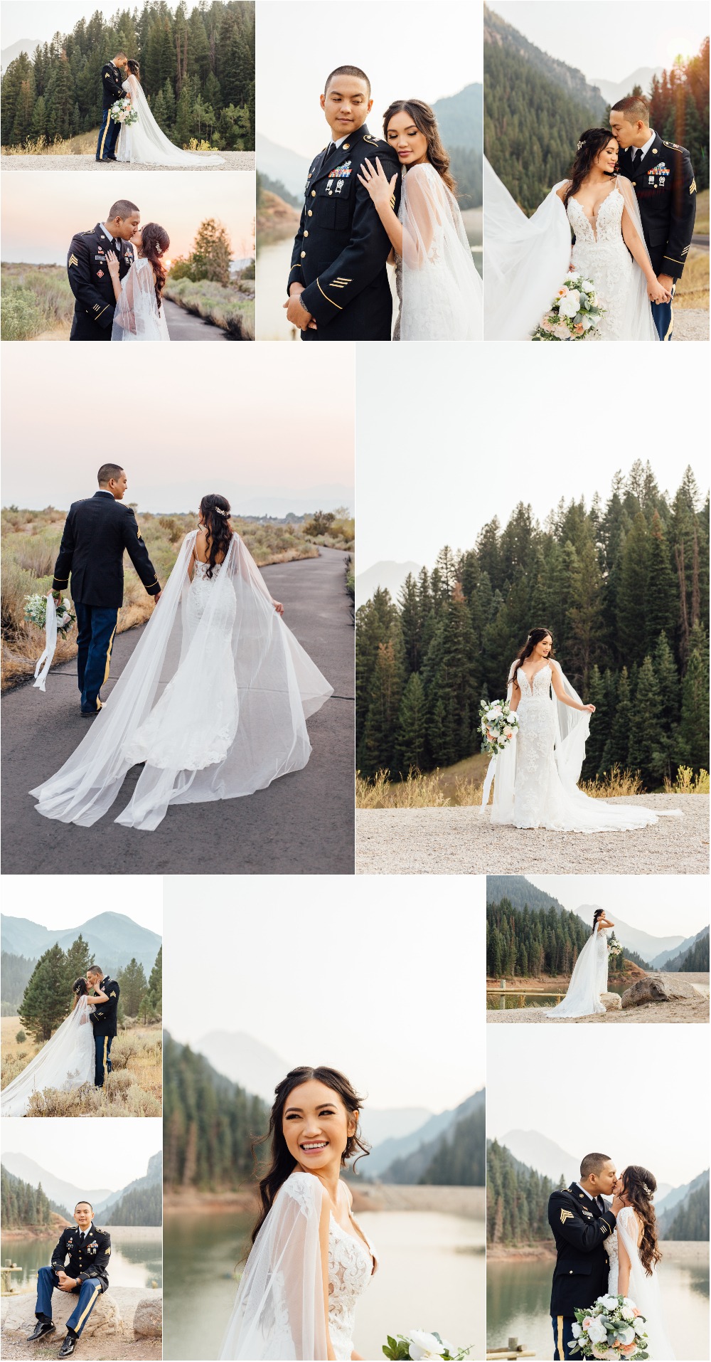 Tibble Fork American Fork Canyon Bridal Photographer