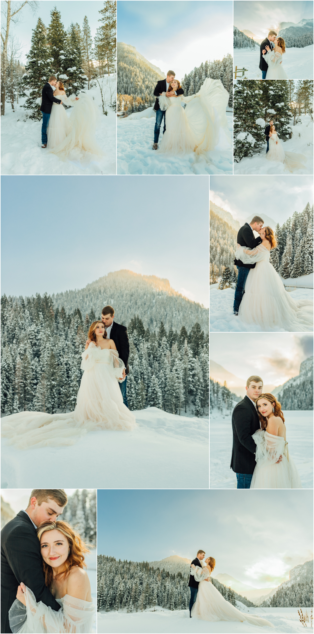 Tibble Fork American Fork Canyon Bridal Photographer