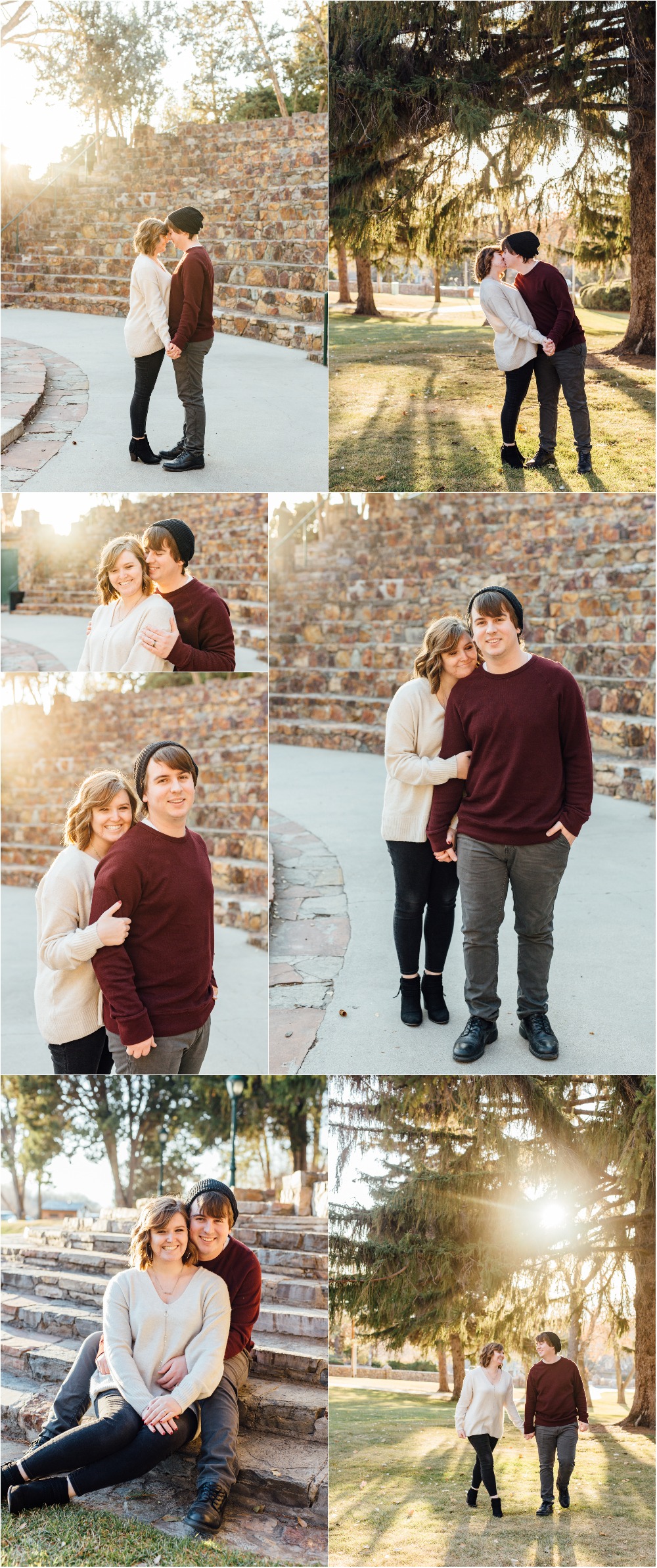 American Fork Amphitheater - Utah Engagement Photographer