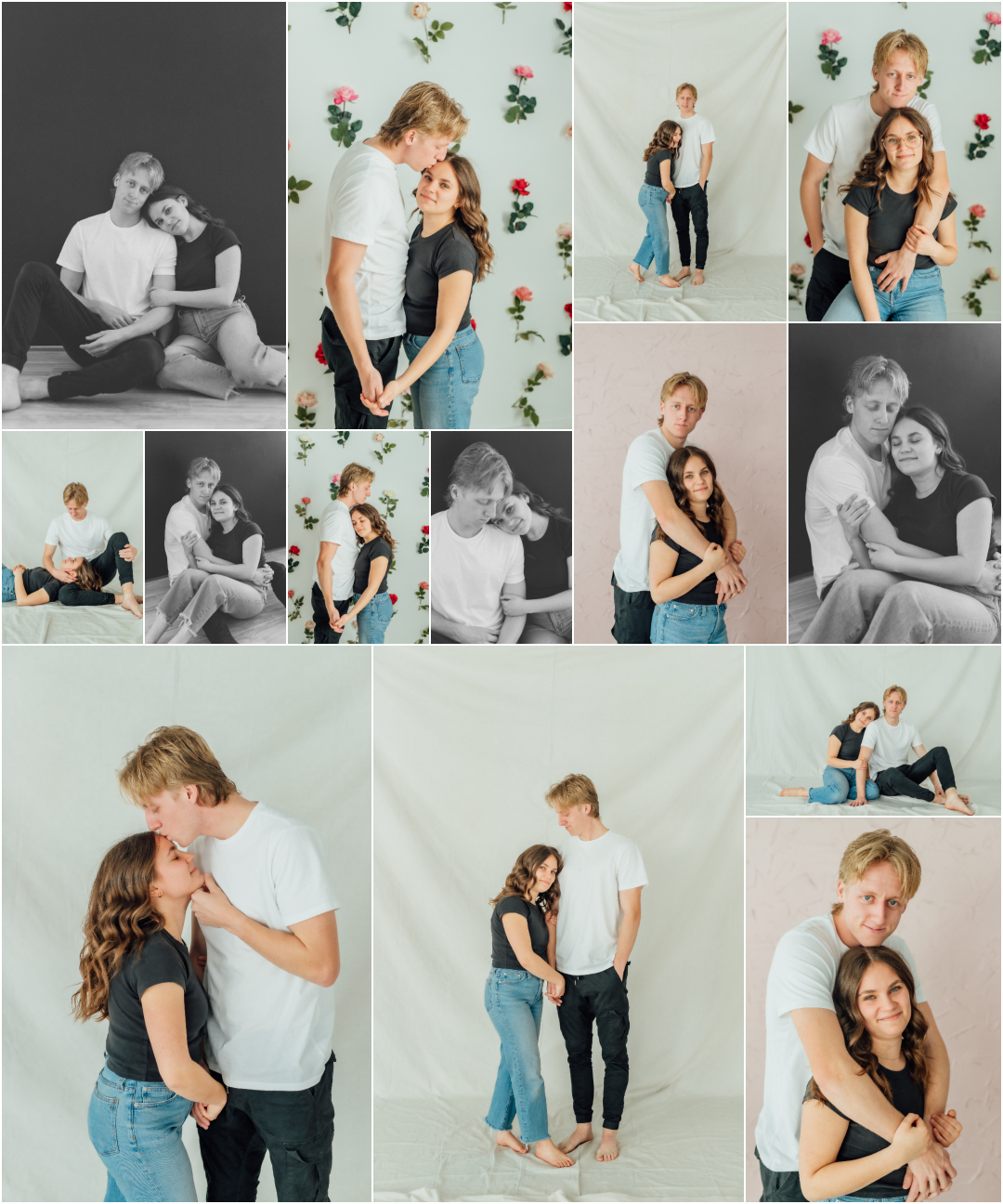 Studio Engagement Photography - Springville Utah Photographer