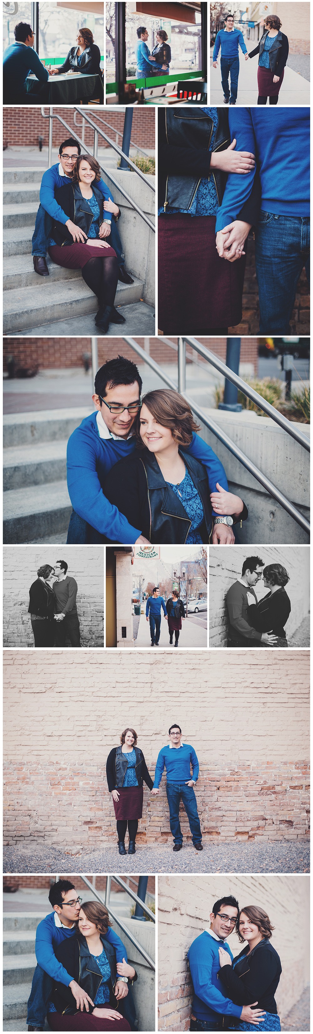 Provo Center Street Engagement Photographer