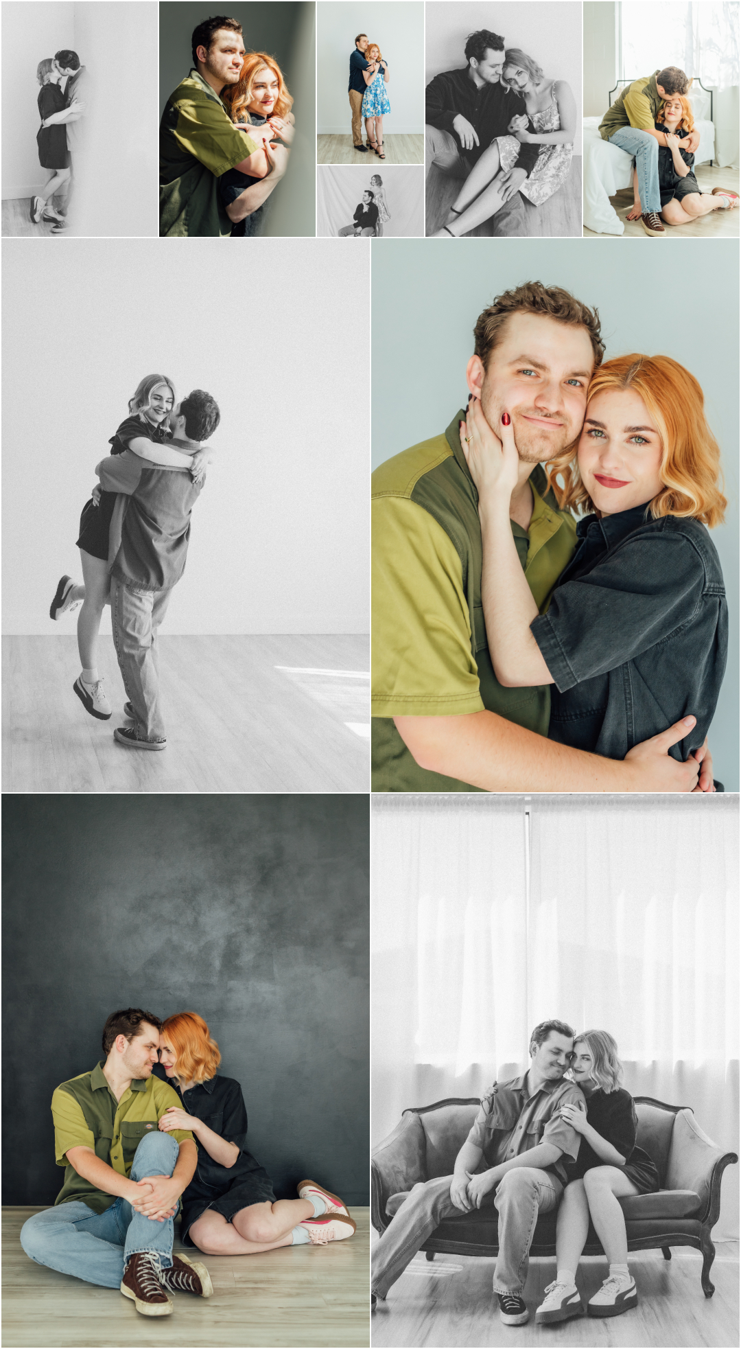 Springville Studio Engagements - Art City Studios Photographer