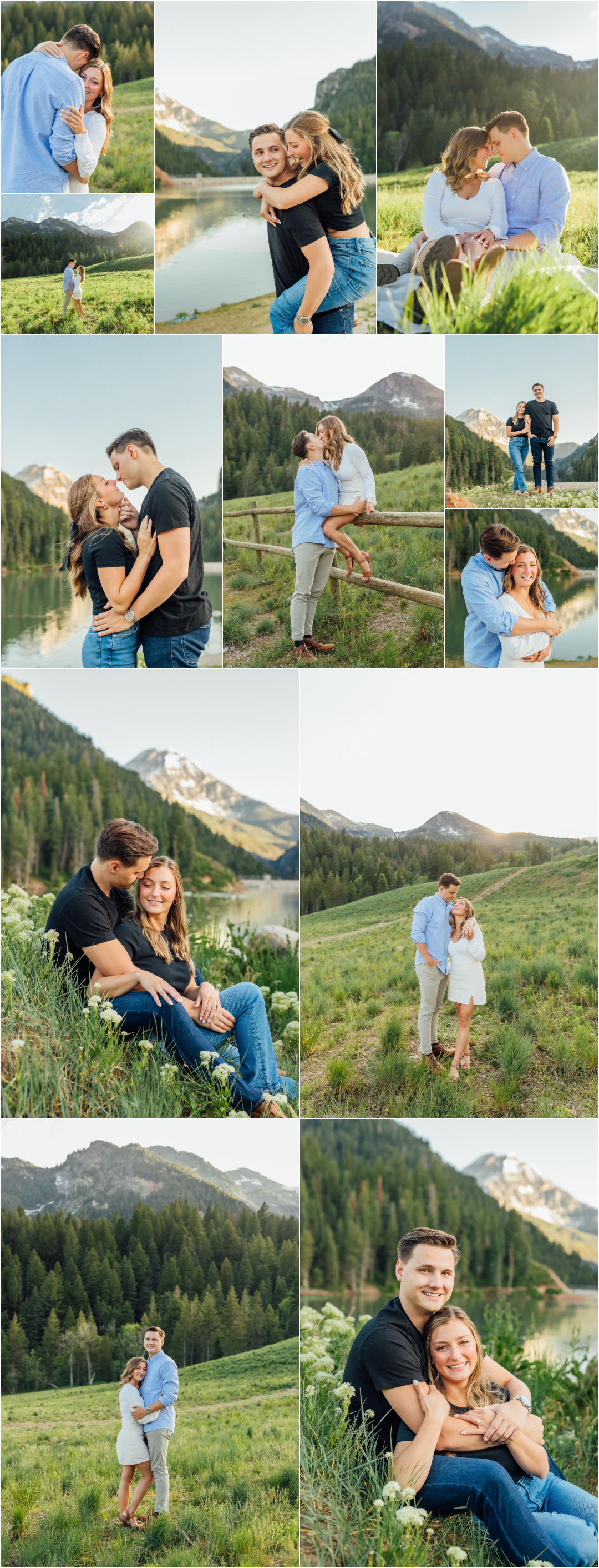 Tibble Fork Photographer - Utah Summer Engagements