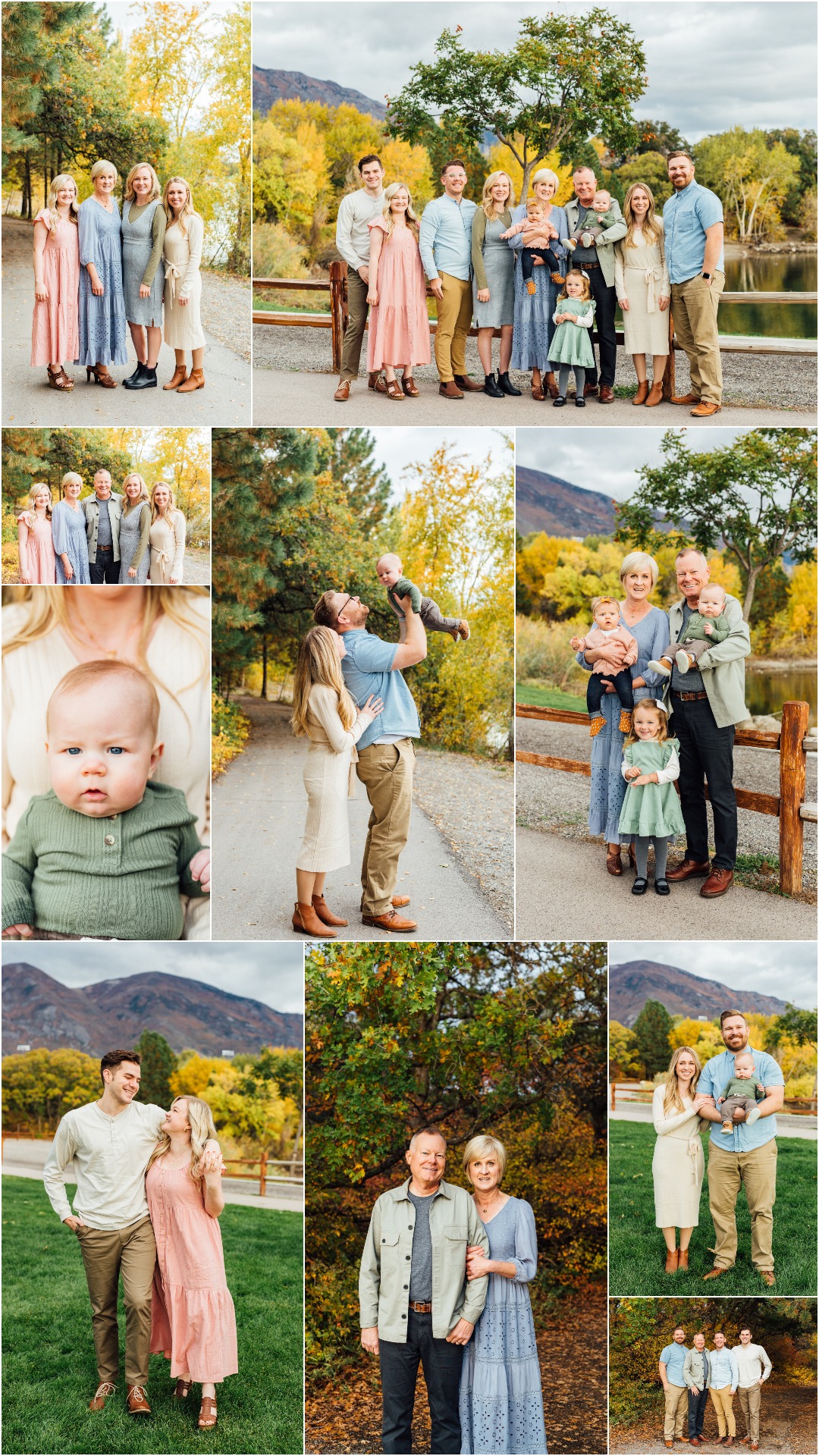 Highland Glen Extended Family Photography session