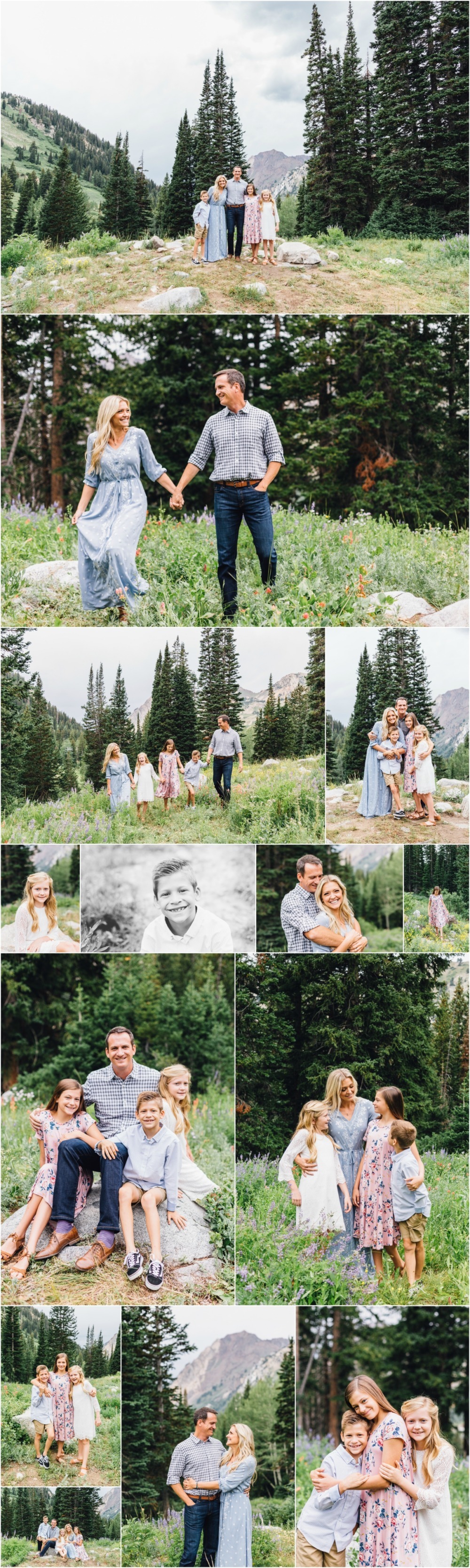 Albion Basin Family Photographer