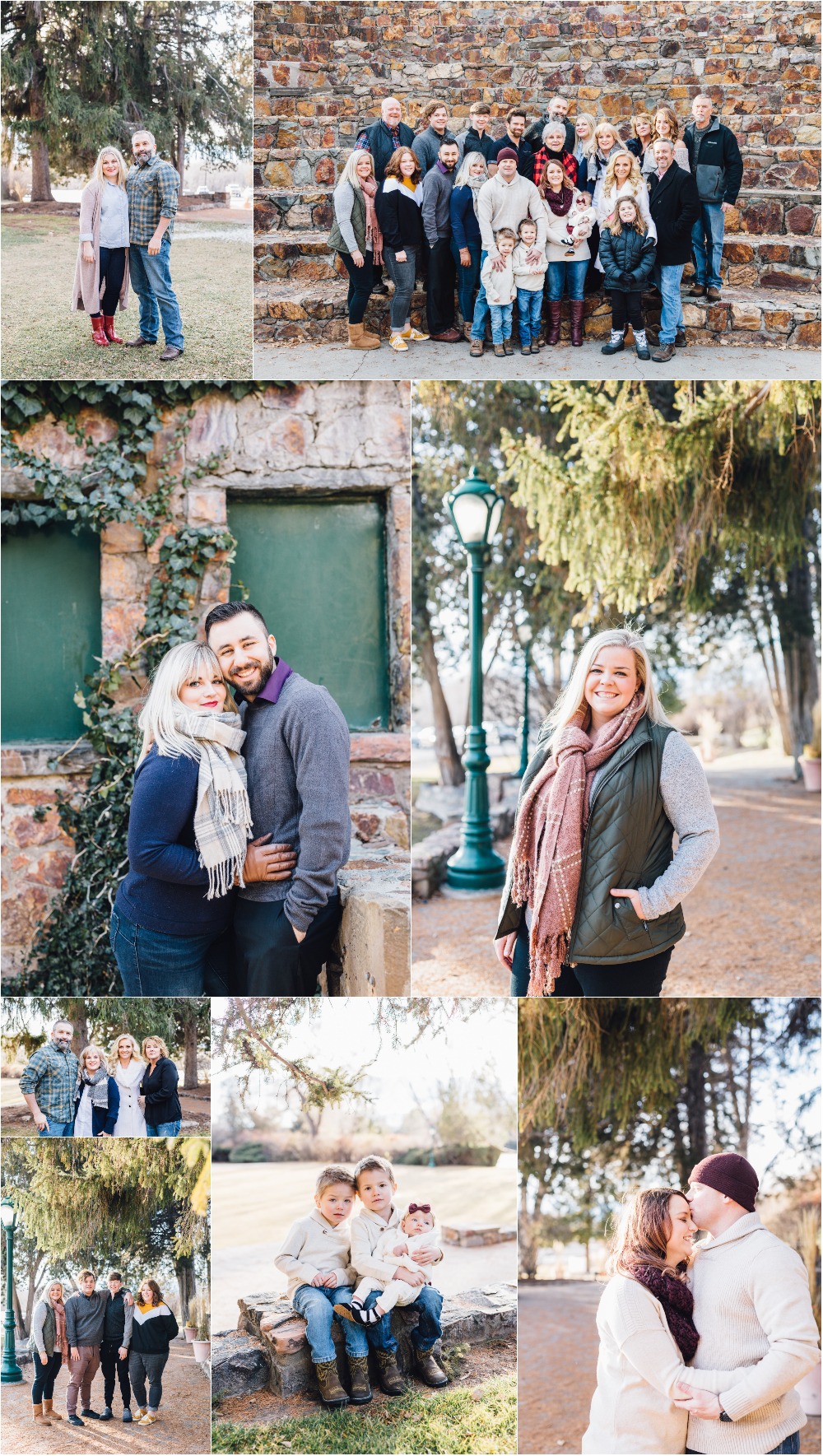 American Fork Amphitheatre Extended Family Photographer - Paynter Family