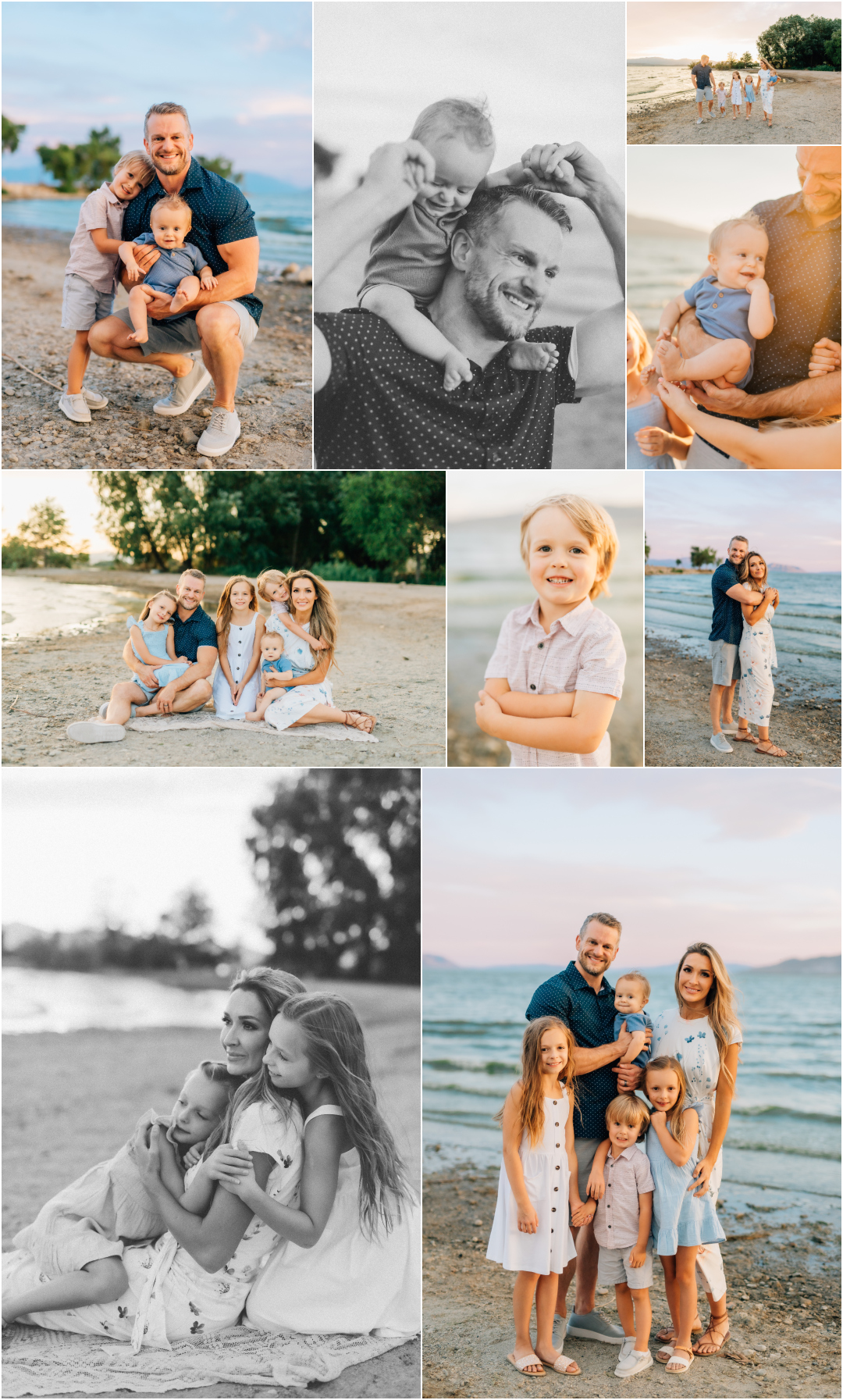 Mini Session Family Photography - American Fork by Utah Lake