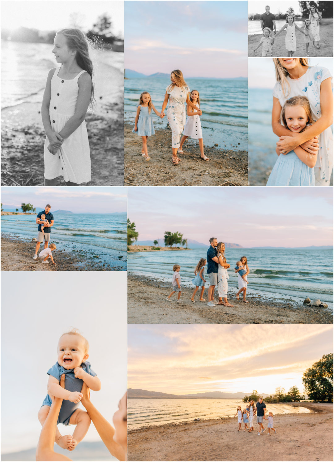 Mini Session Family Photography - American Fork by Utah Lake