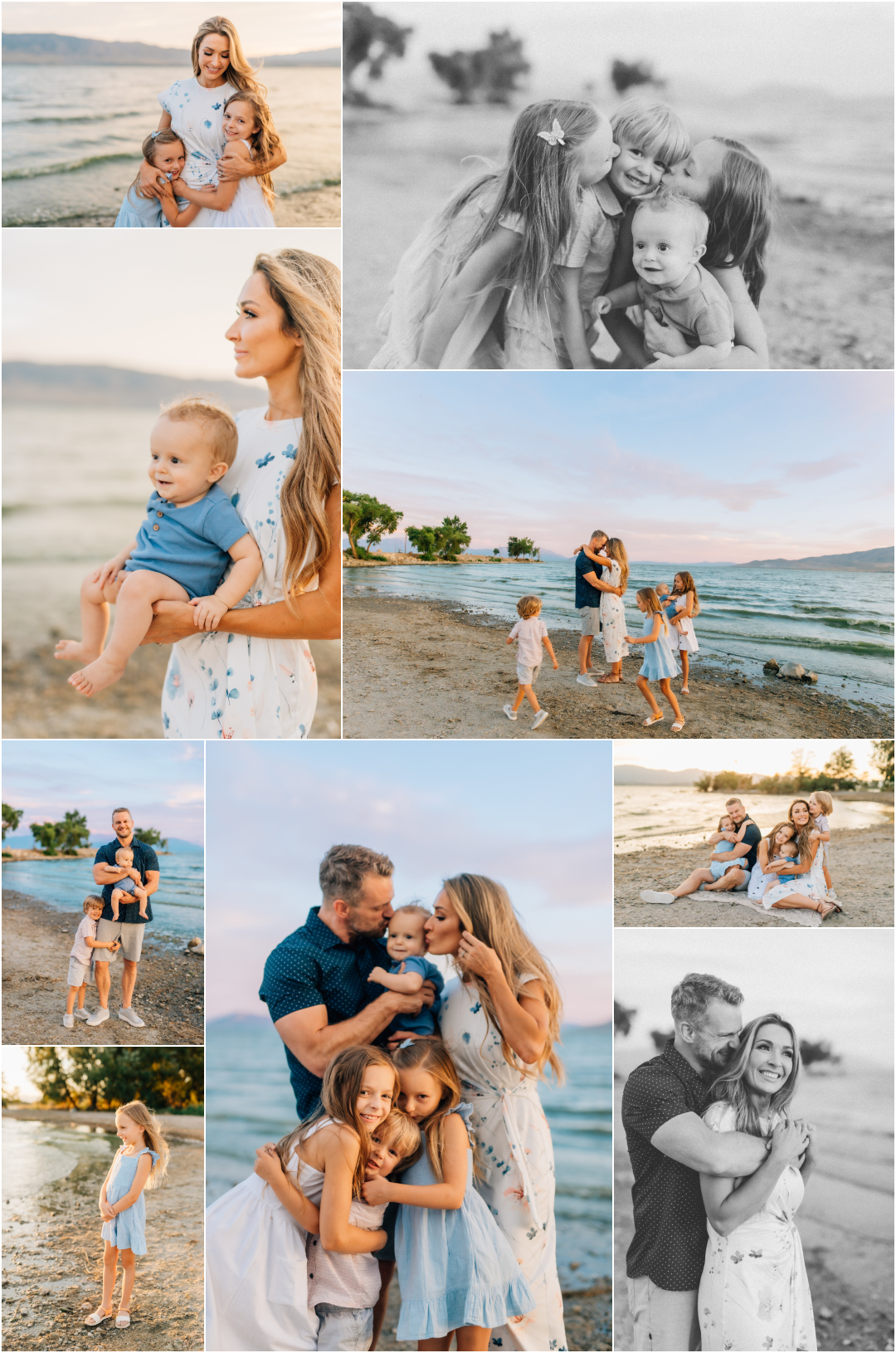 Mini Session Family Photography - American Fork by Utah Lake