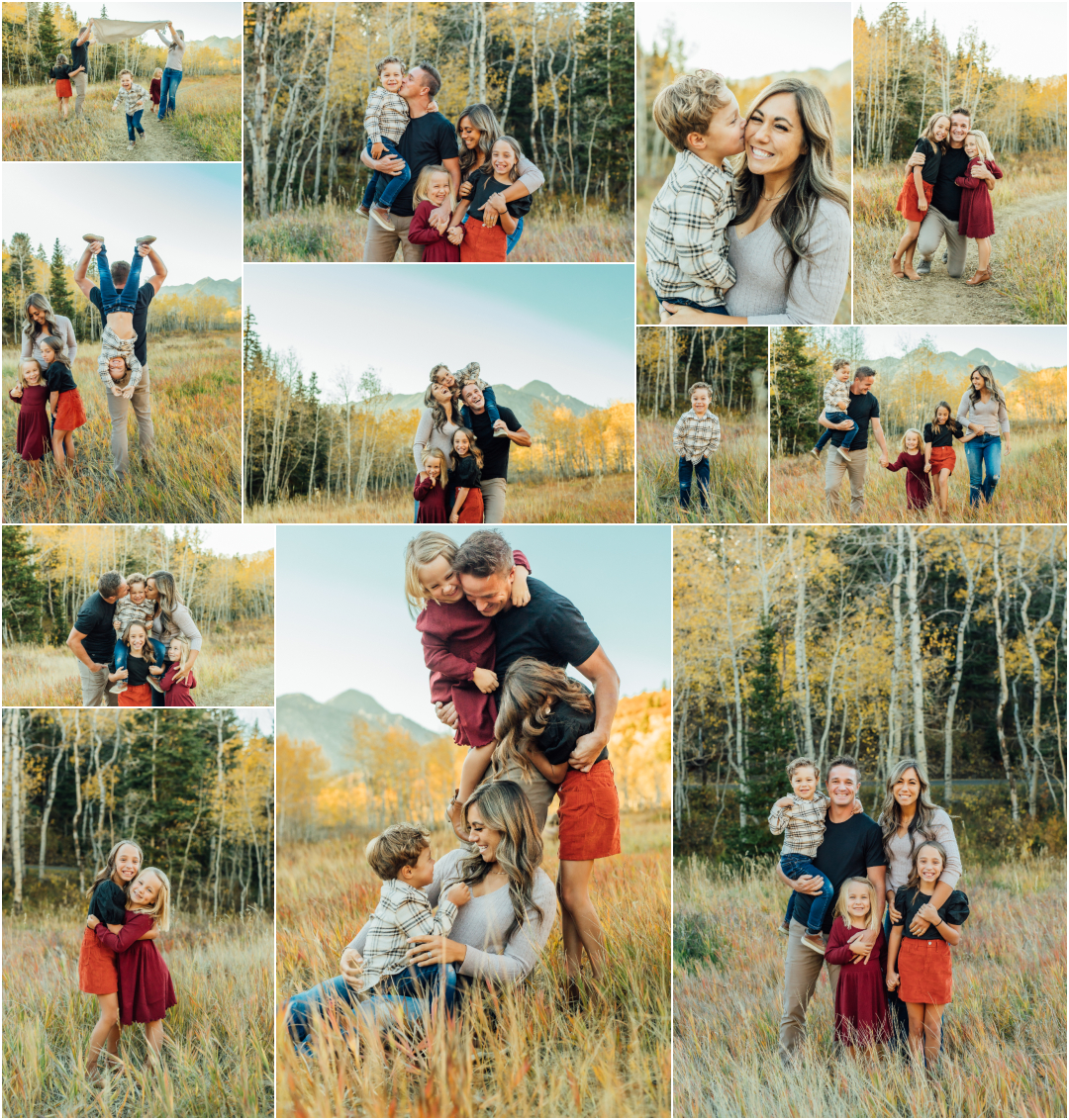 American Fork Canyon - Fall Family Photography