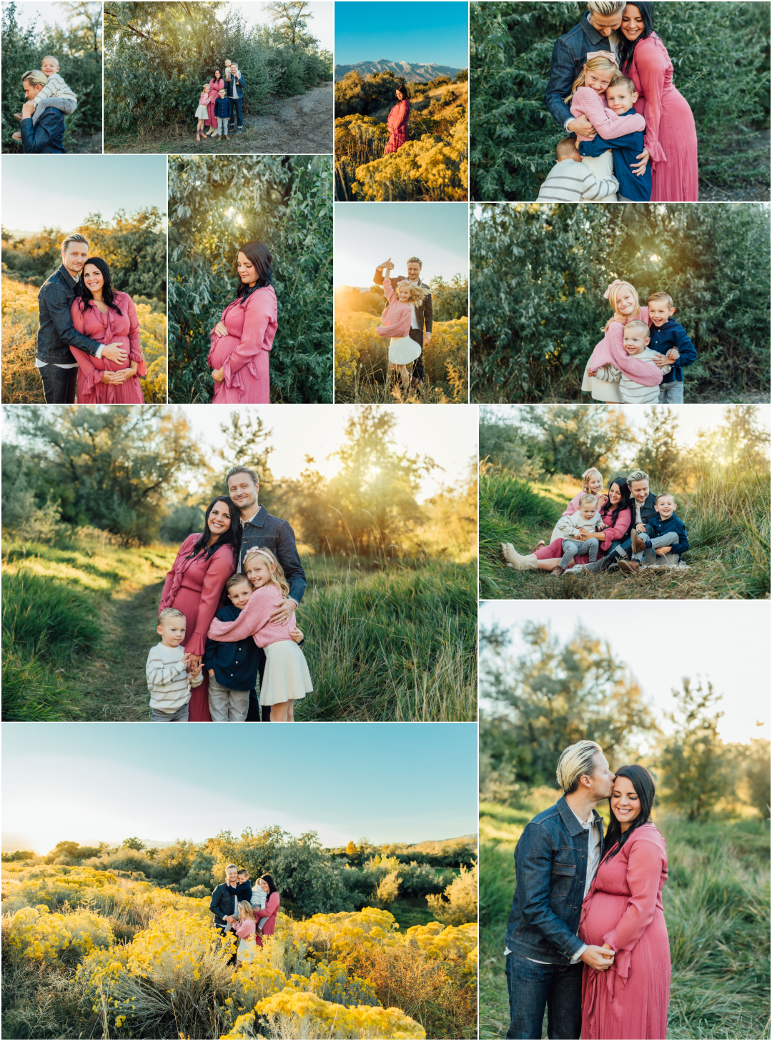 Maternity Family Photoshoot - American Fork Photographer