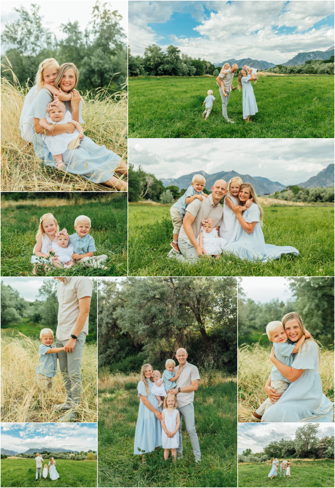 Summer Family Pictures - American Fork Utah Photographer
