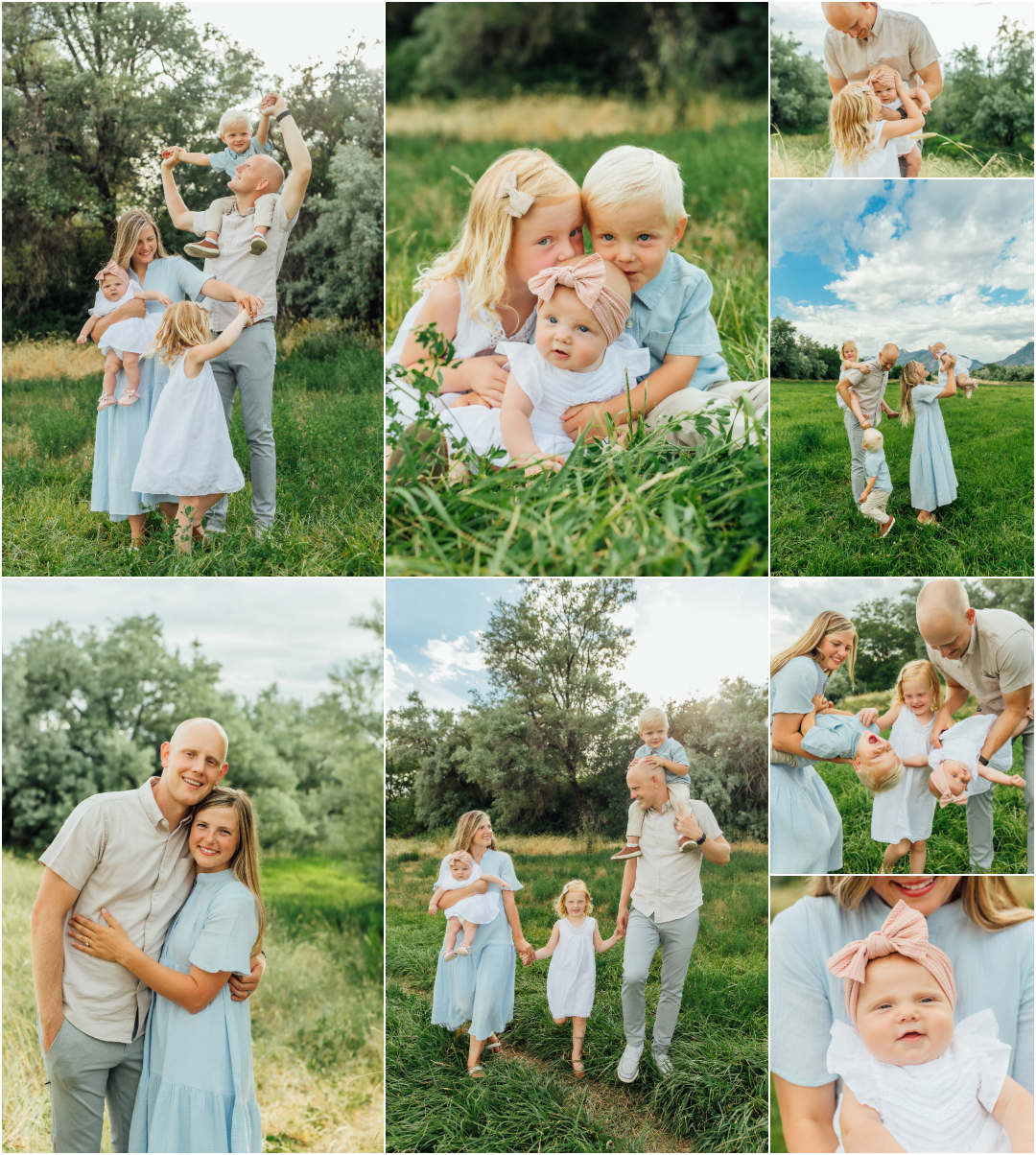 Summer Family Pictures - American Fork Utah Photographer