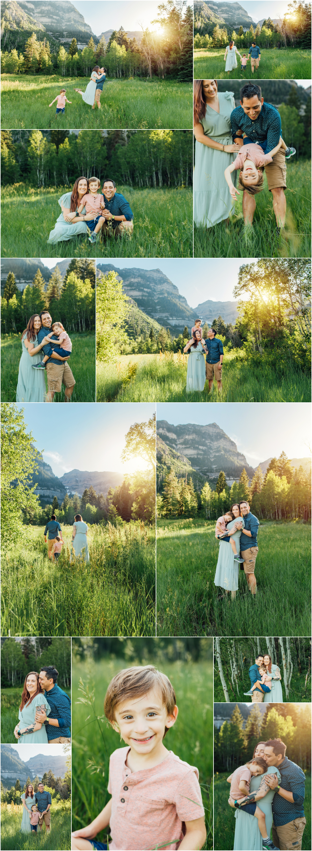 July Summer Family Pictures - Aspen Grove Utah Photographer