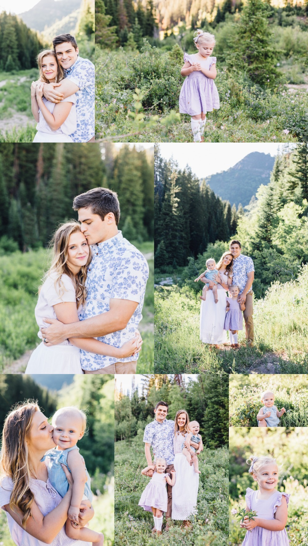 Big Cottonwood Canyon Utah Family Photographer