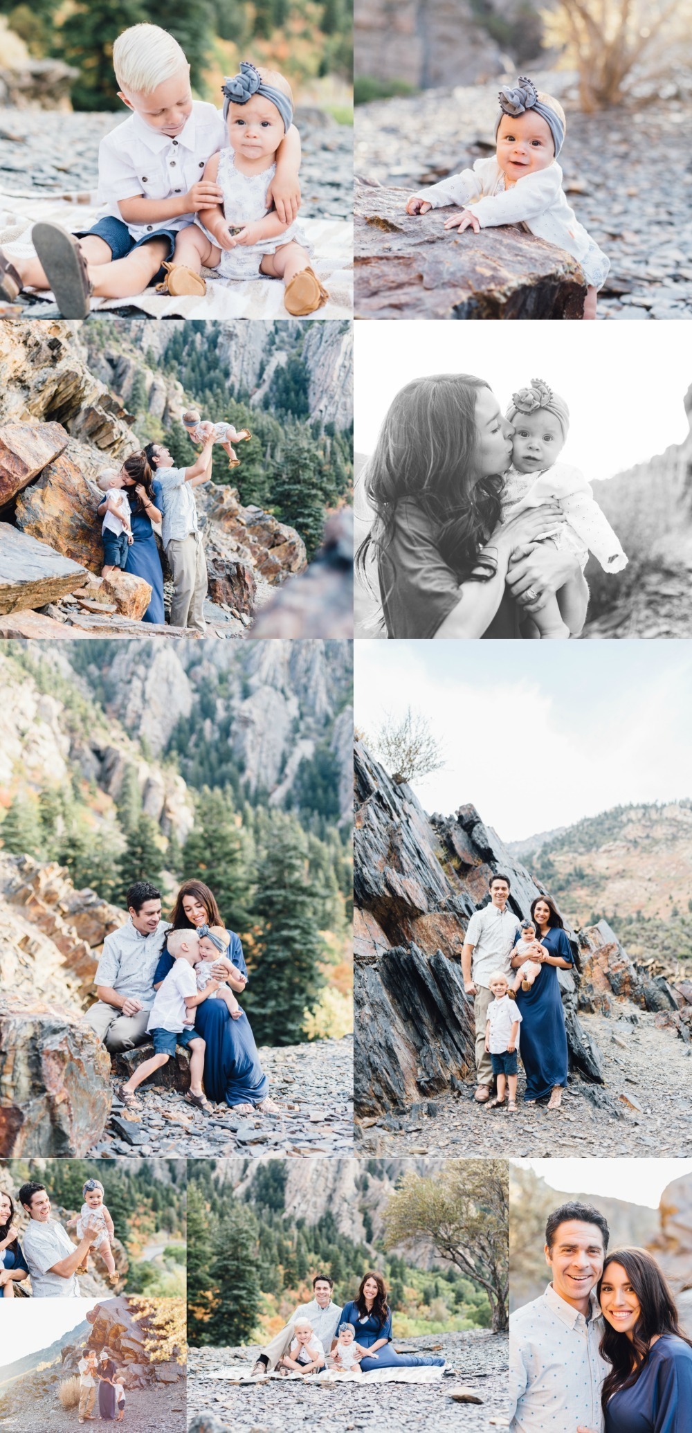 Utah Family Photographer Big Cottonwood Canyon
