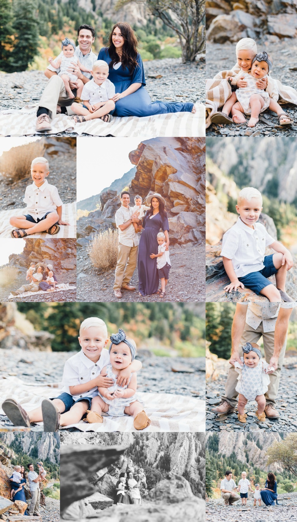 Utah Family Photographer Big Cottonwood Canyon