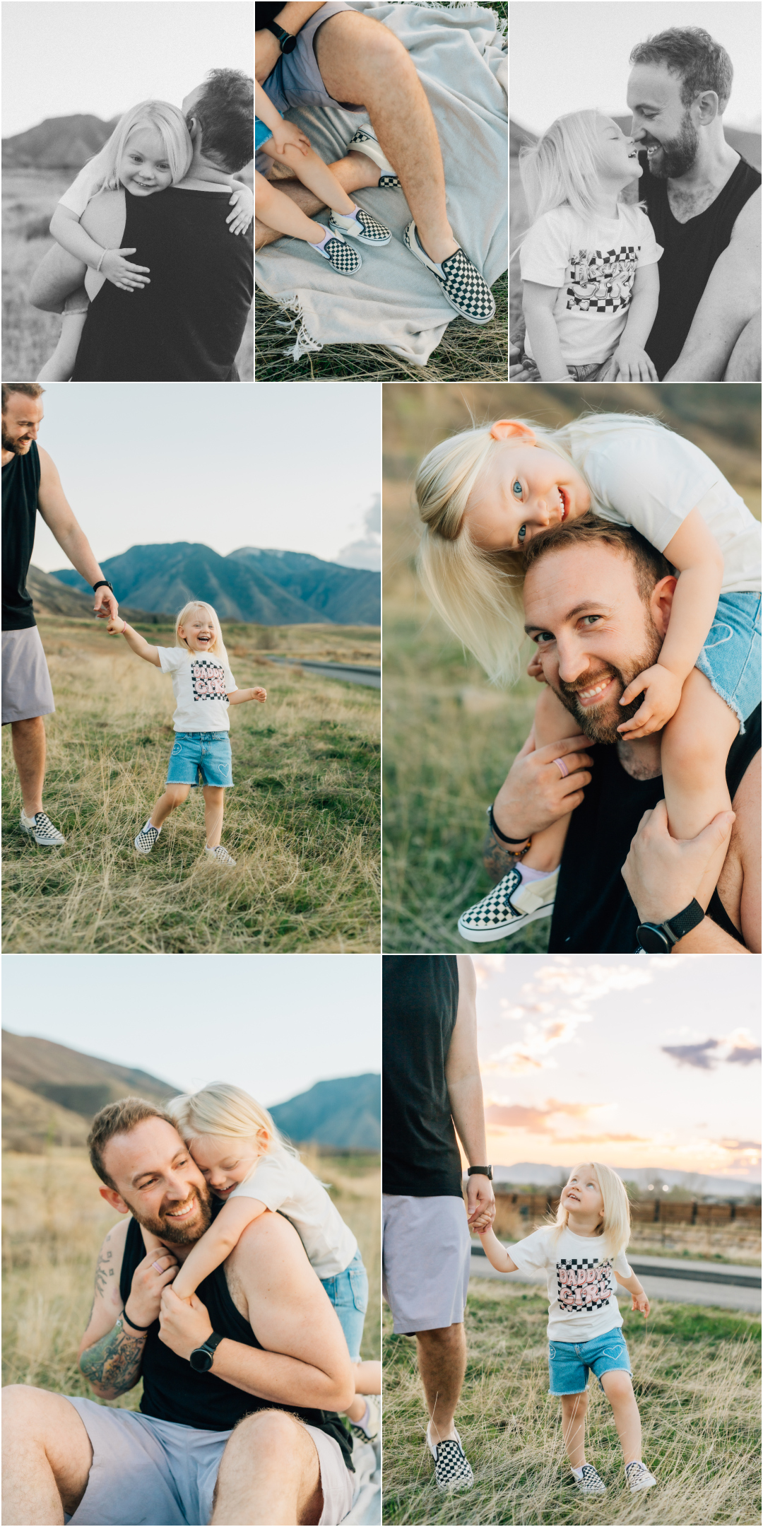 Mapleton Utah Photographer - Dad and Daughter Photos