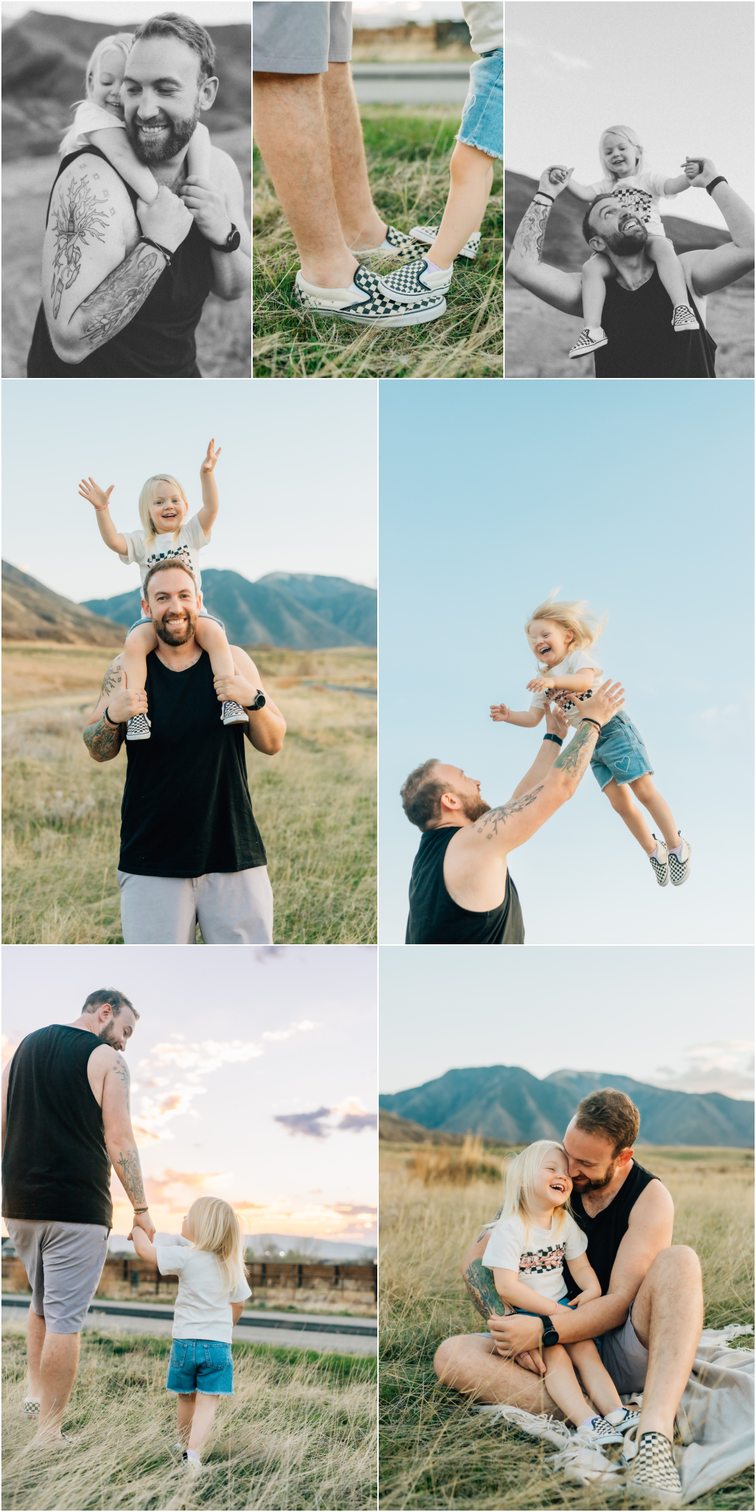 Mapleton Utah Photographer - Dad and Daughter Photos
