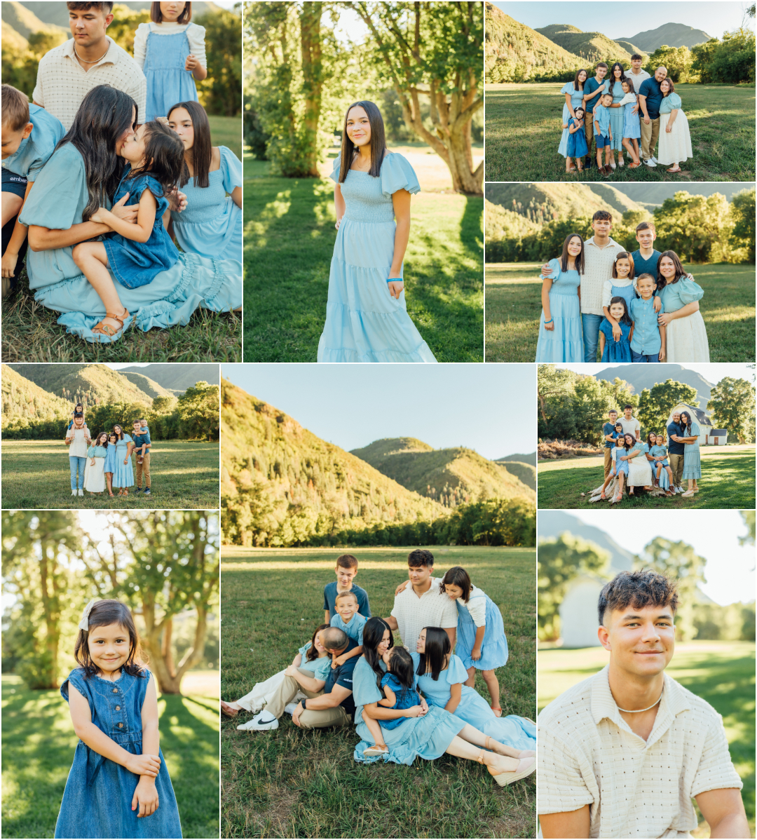 Summer Family Photos - Mapleton Utah Family Photographer