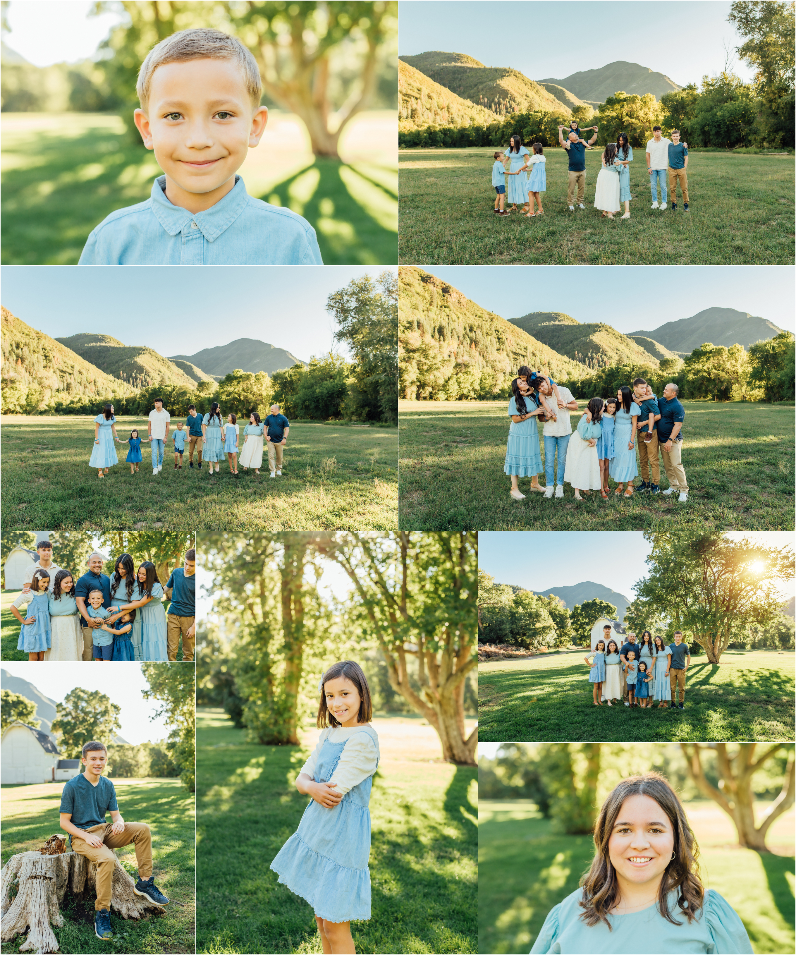 Summer Family Photos - Mapleton Utah Family Photographer