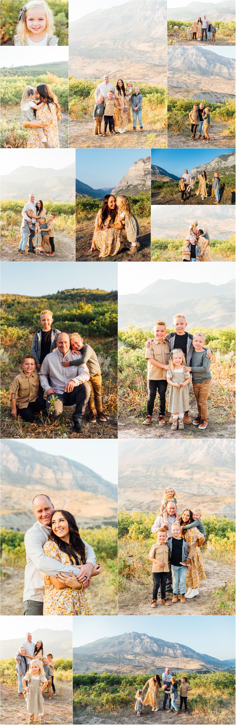 Provo Canyon Squaw Peak Family Photographer