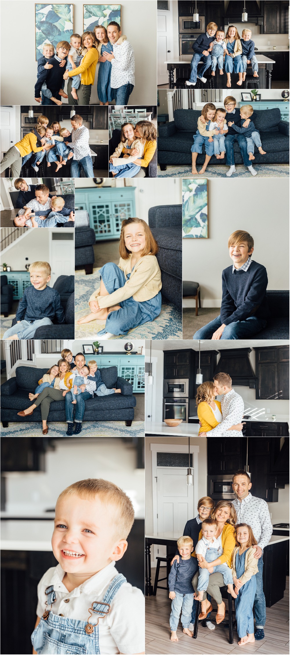 Utah County in-home Family Photographer