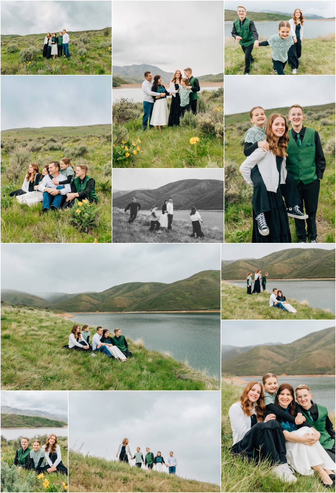 Little Dell Reservoir - Salt Lake City Family Photography