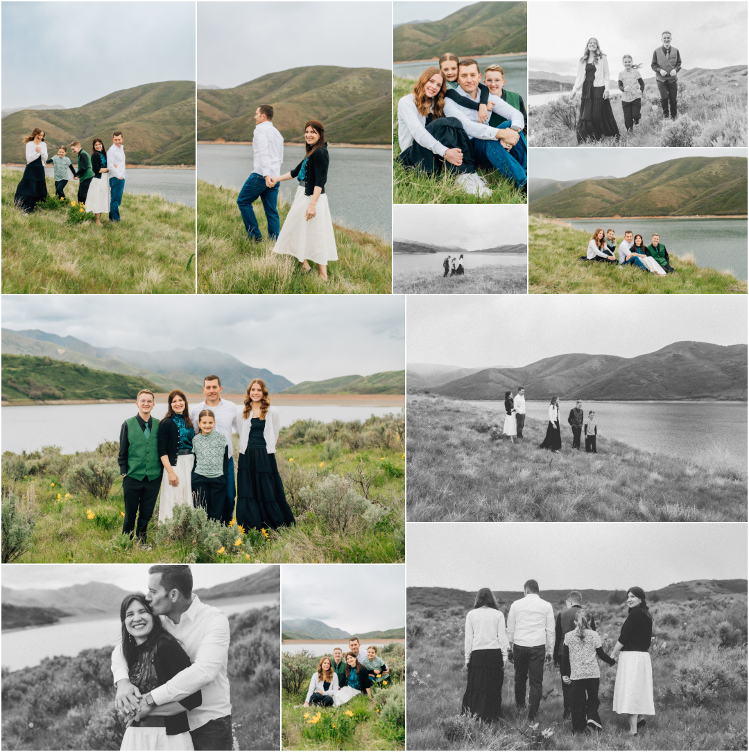 Little Dell Reservoir - Salt Lake City Family Photography